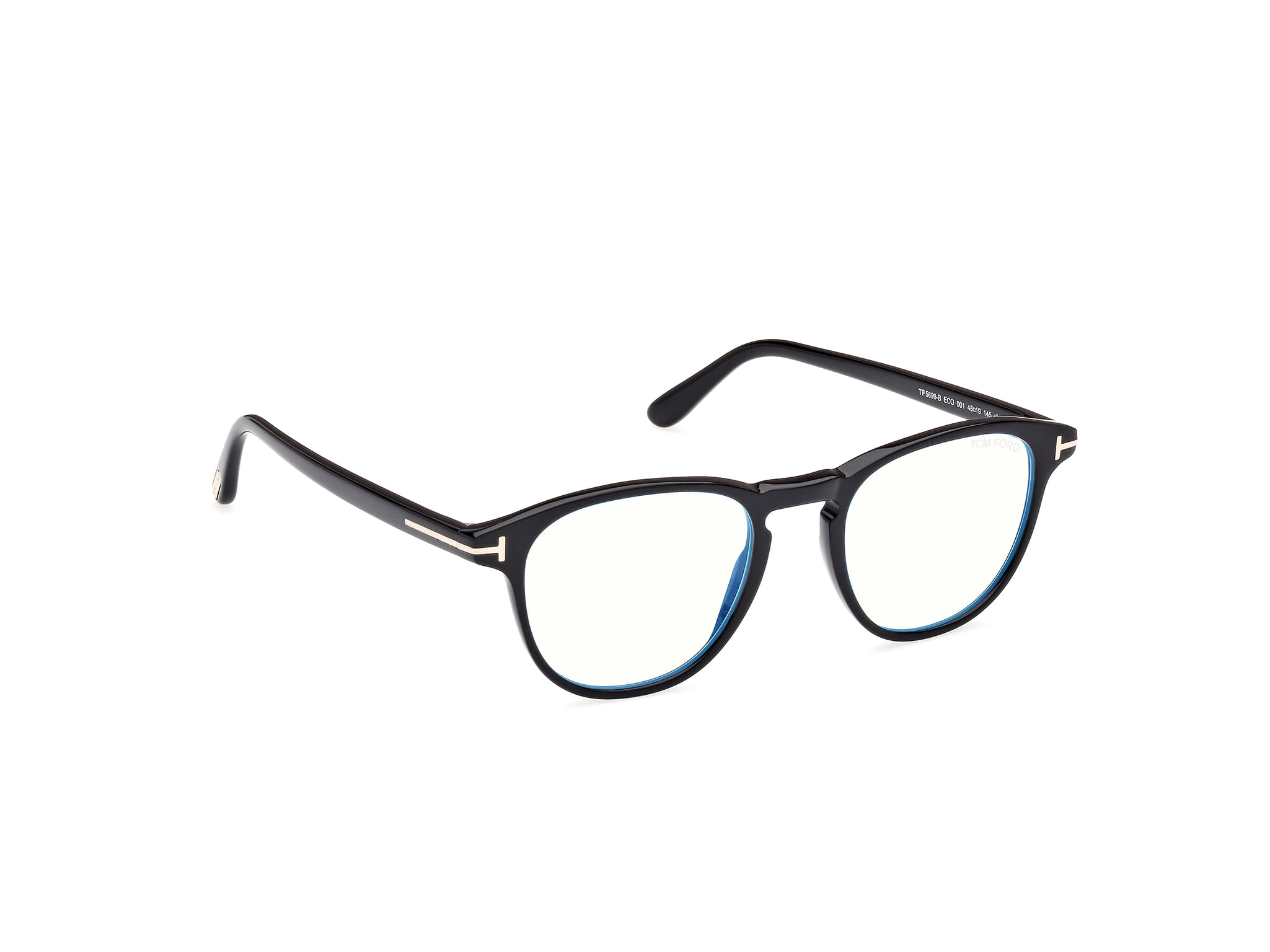 Tomford FT5899-B Frame Black Male Full Shell Frame — Black frame — view 7