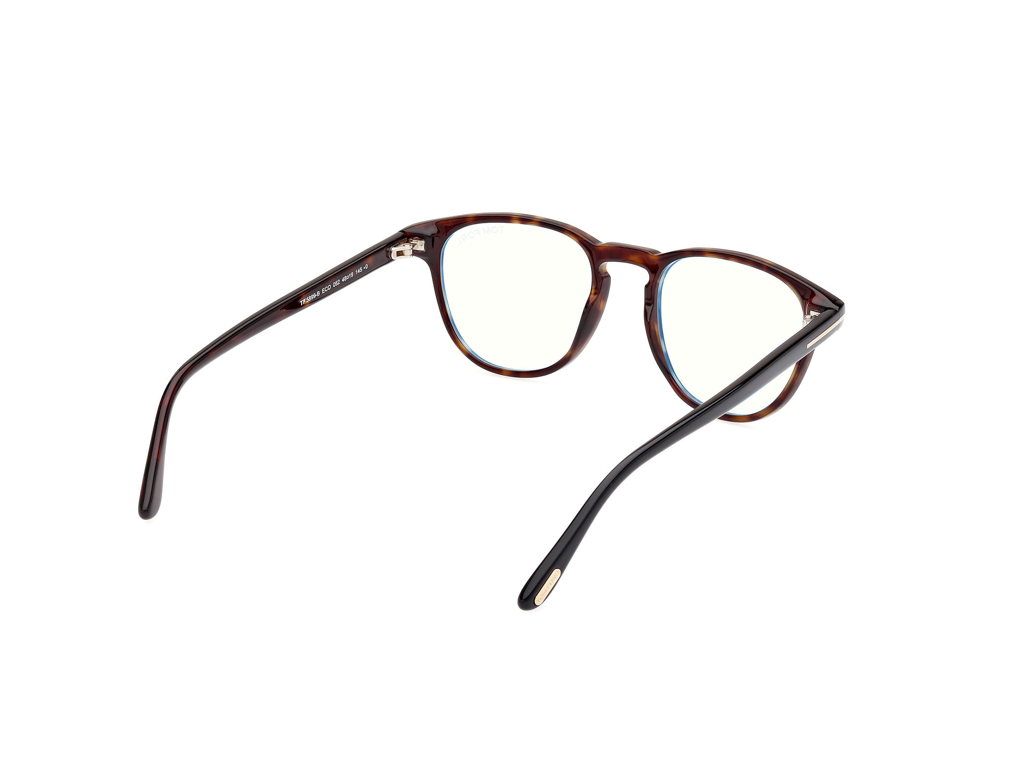 Tomford FT5899-B Frame Tortoise Male Full Shell Frame — Tortoise frame — view 5