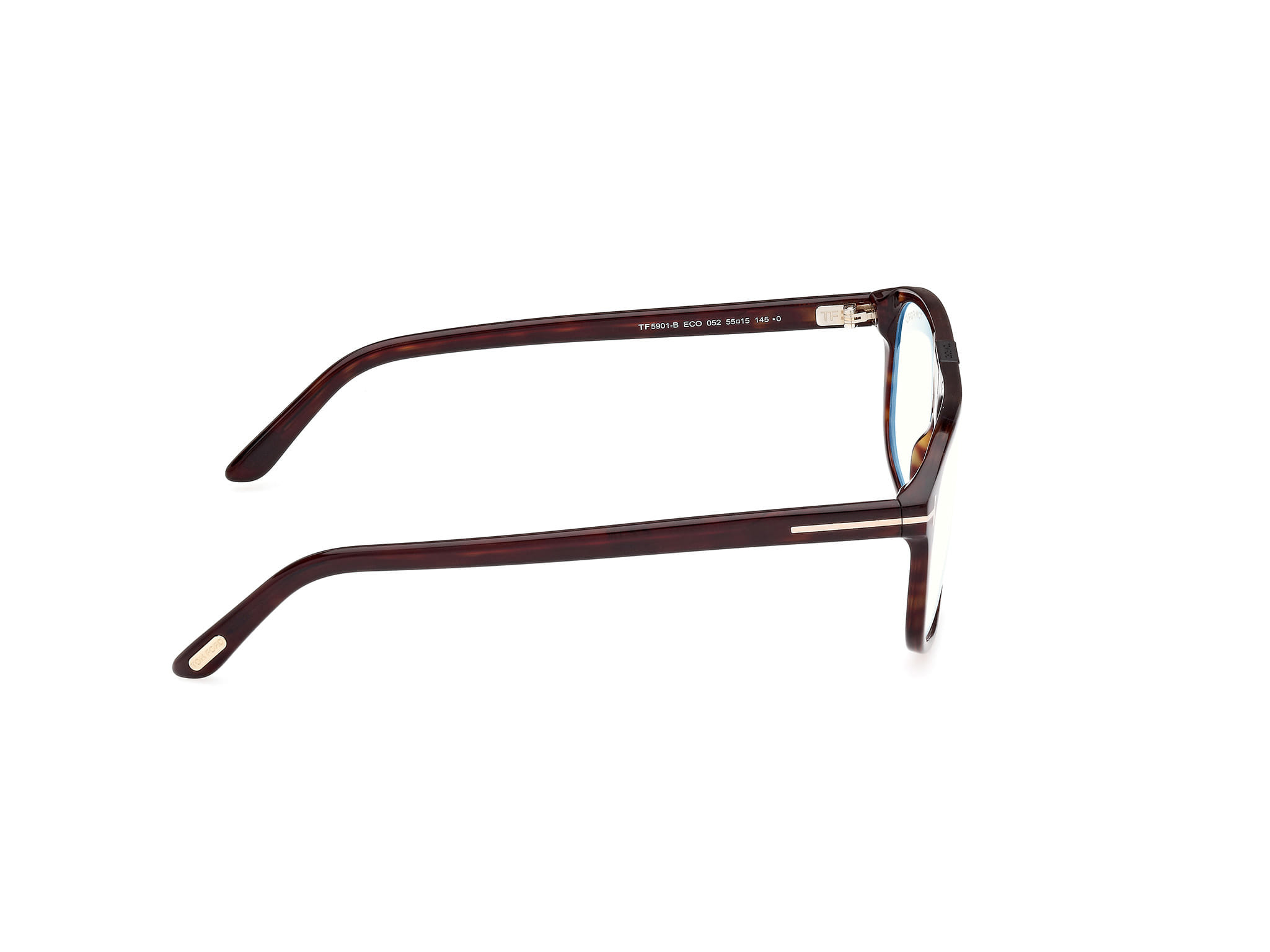 Tomford FT5901-B Frame Tortoise Male Full Shell Frame — Tortoise frame — view 6