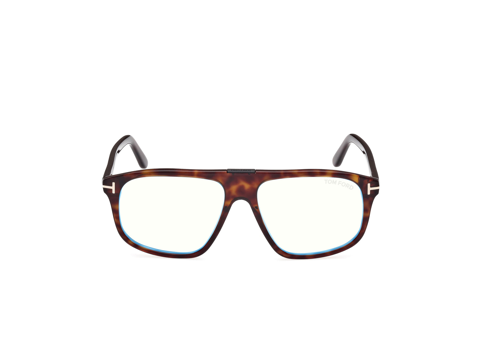 Tomford FT5901-B Frame Tortoise Male Full Shell Frame — Tortoise frame — view 8