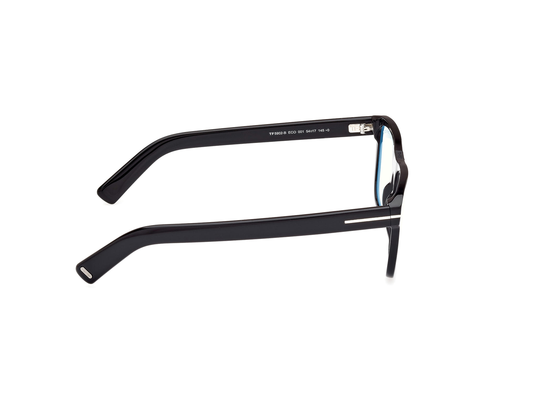 Tomford FT 5902-B Frame Black Male Full Shell Frame — Black frame — view 6