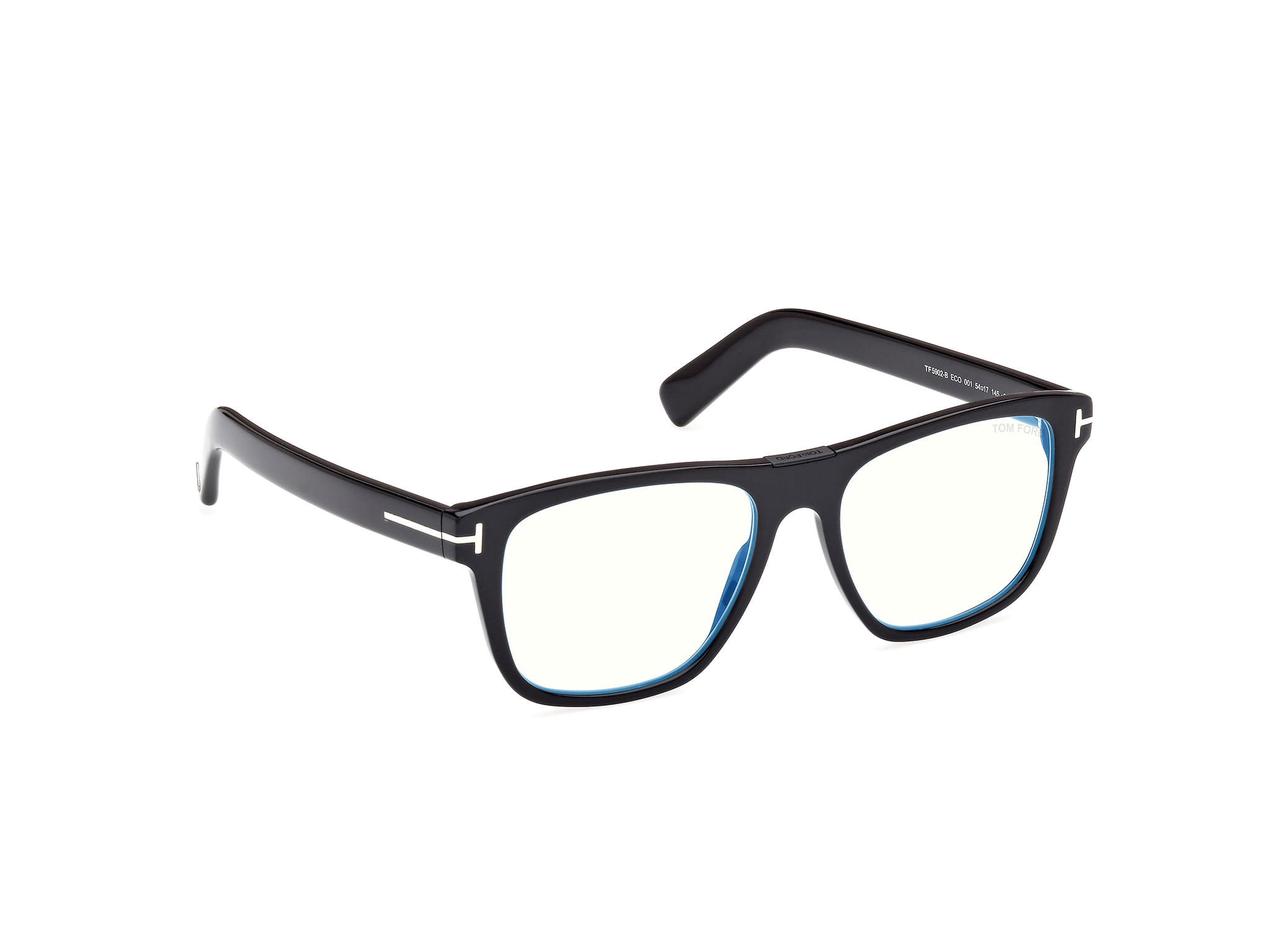 Tomford FT 5902-B Frame Black Male Full Shell Frame — Black frame — view 7