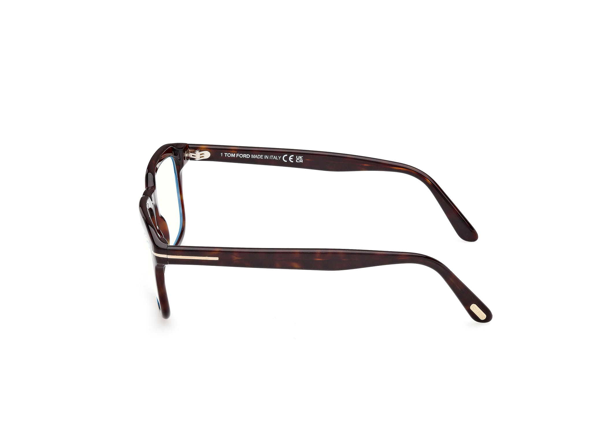 Tomford FT6032-B Frame Havana Male Full Shell Frame — Havana frame — view 2
