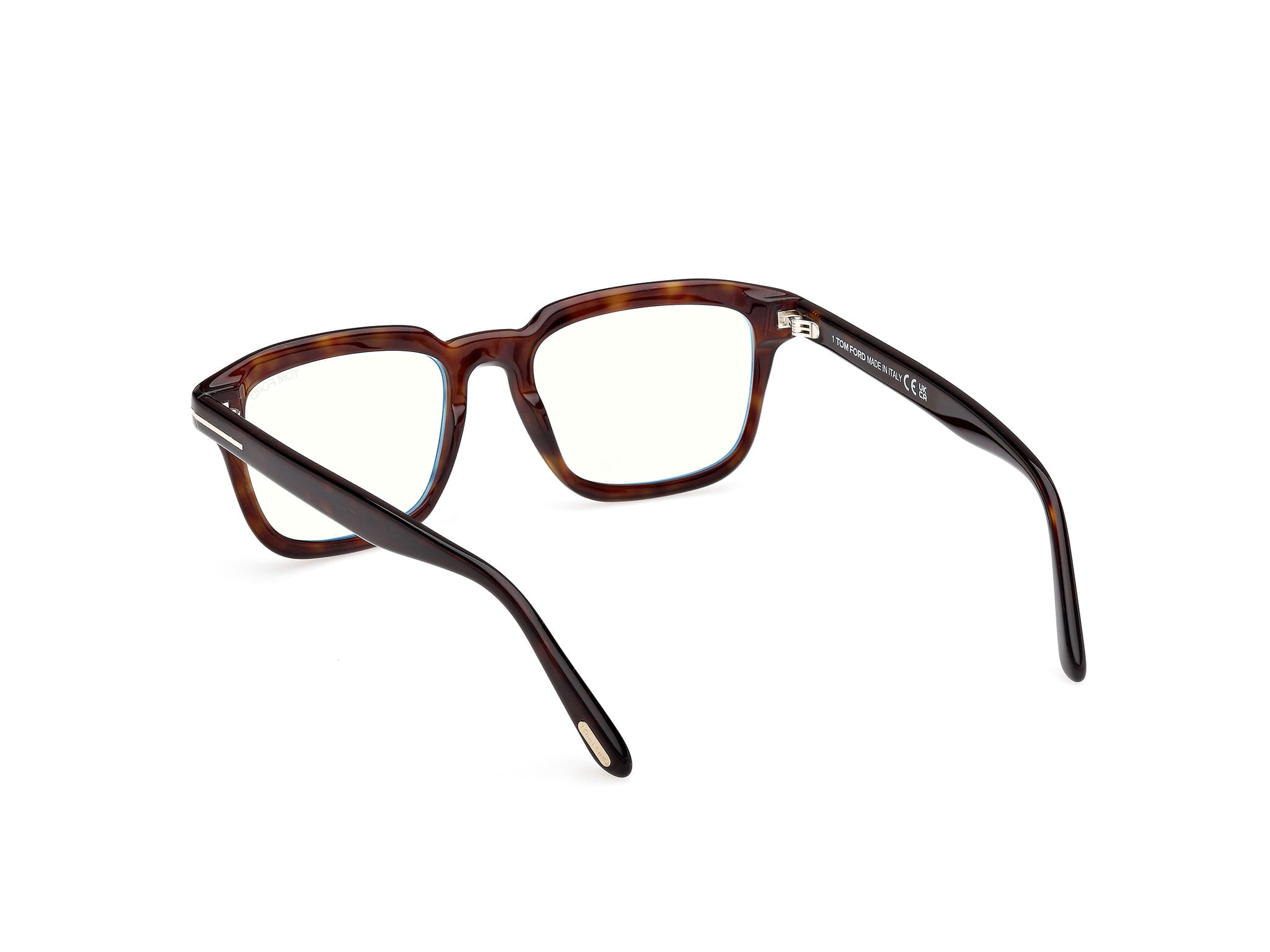 Tomford FT6032-B Frame Havana Male Full Shell Frame — Havana frame — view 3