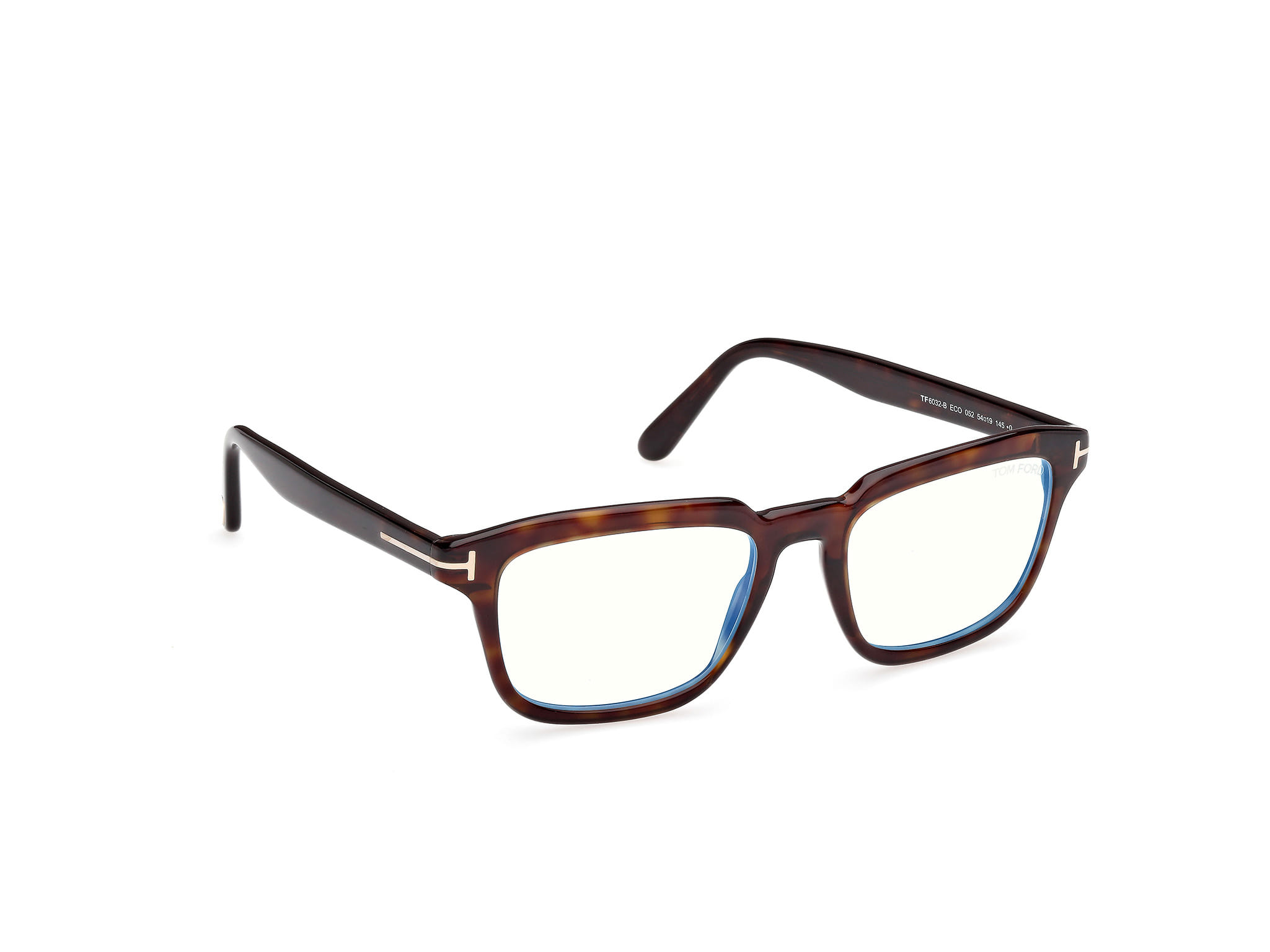 Tomford FT6032-B Frame Havana Male Full Shell Frame — Havana frame — view 7