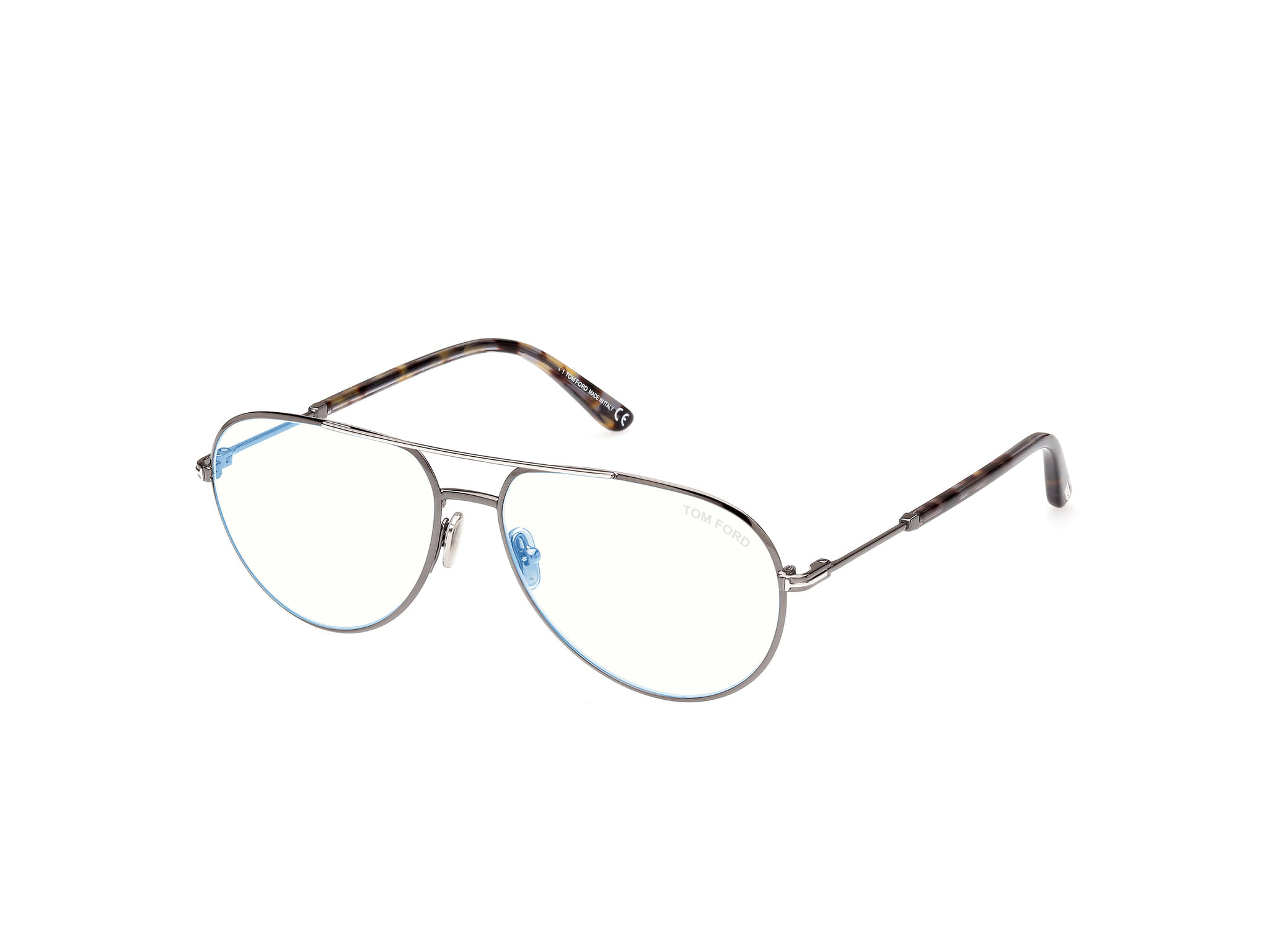 Tomford FT5829-B Frame Grey Male Full Metal — Grey frame