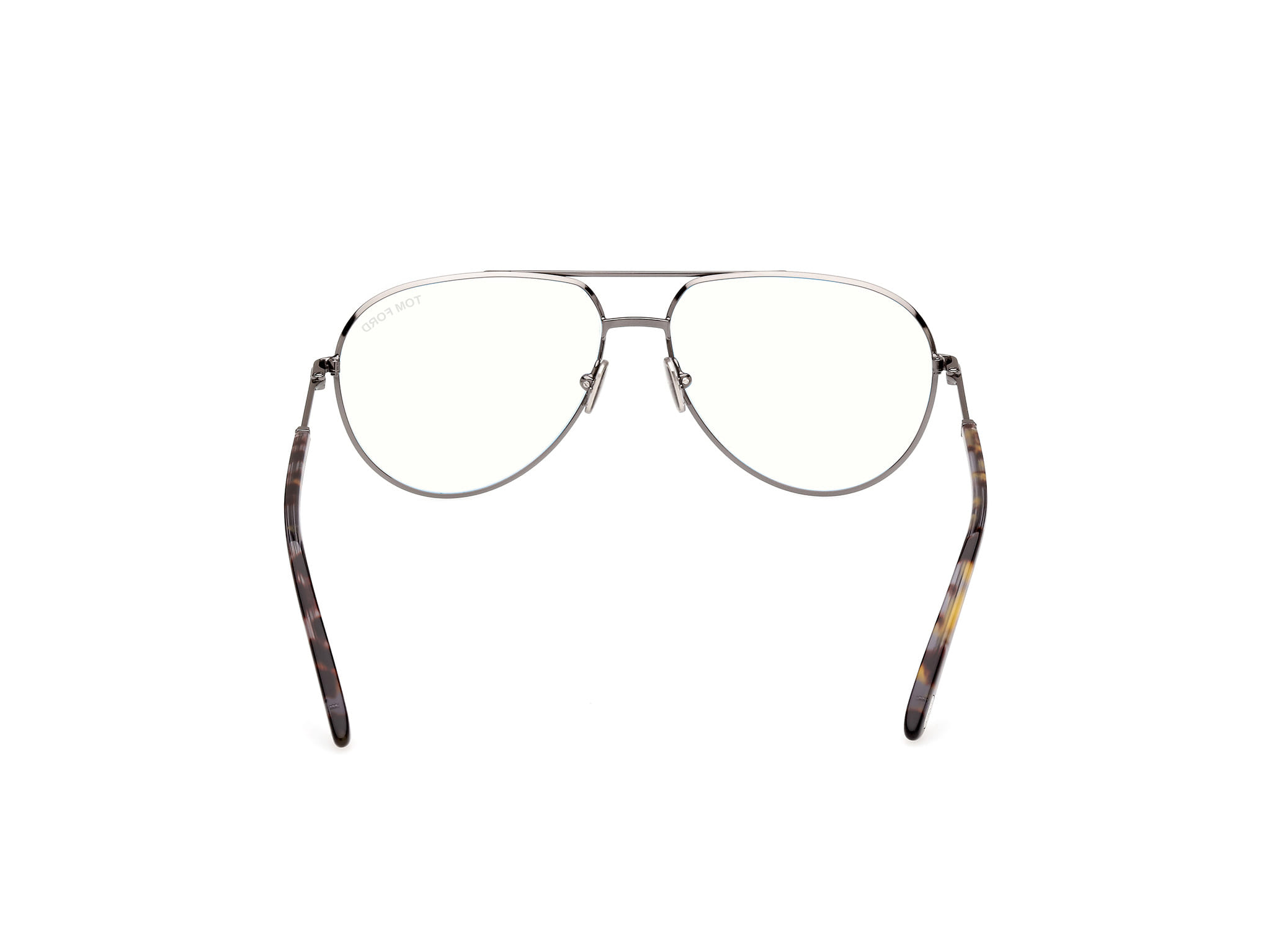 Tomford FT5829-B Frame Grey Male Full Metal Frame — Grey frame — view 4