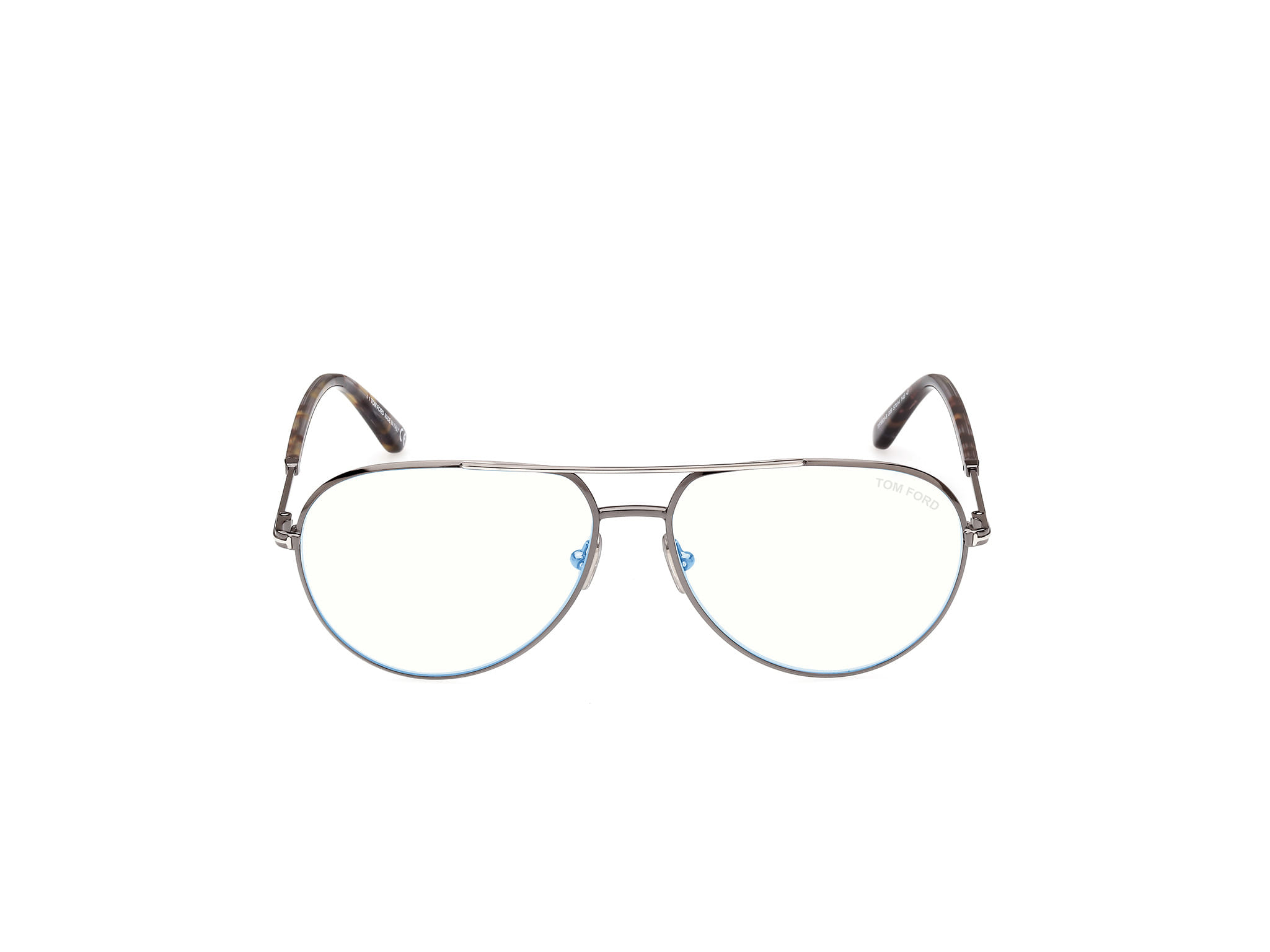 Tomford FT5829-B Frame Grey Male Full Metal Frame — Grey frame — view 8