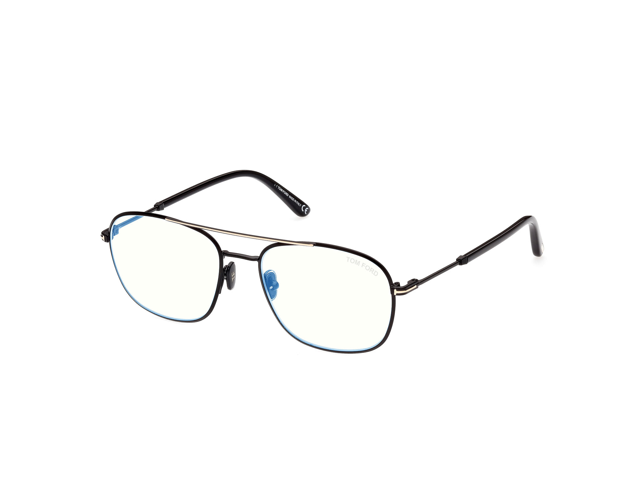Tomford FT5830-B Frame Black Male Full Metal — Black frame