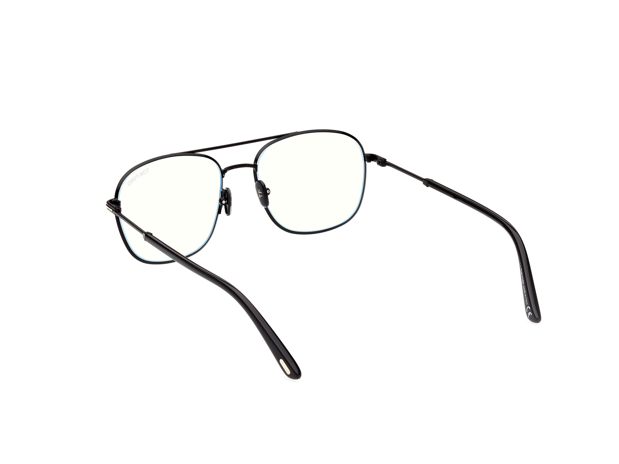 Tomford FT5830-B Frame Black Male Full Metal Frame — Black frame — view 3