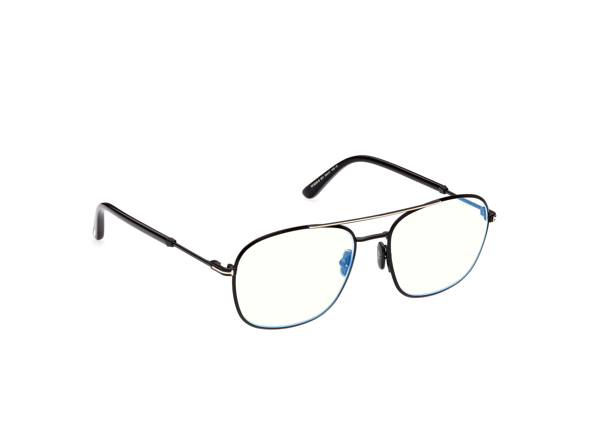 Tomford FT5830-B Frame Black Male Full Metal Frame — Black frame — view 7