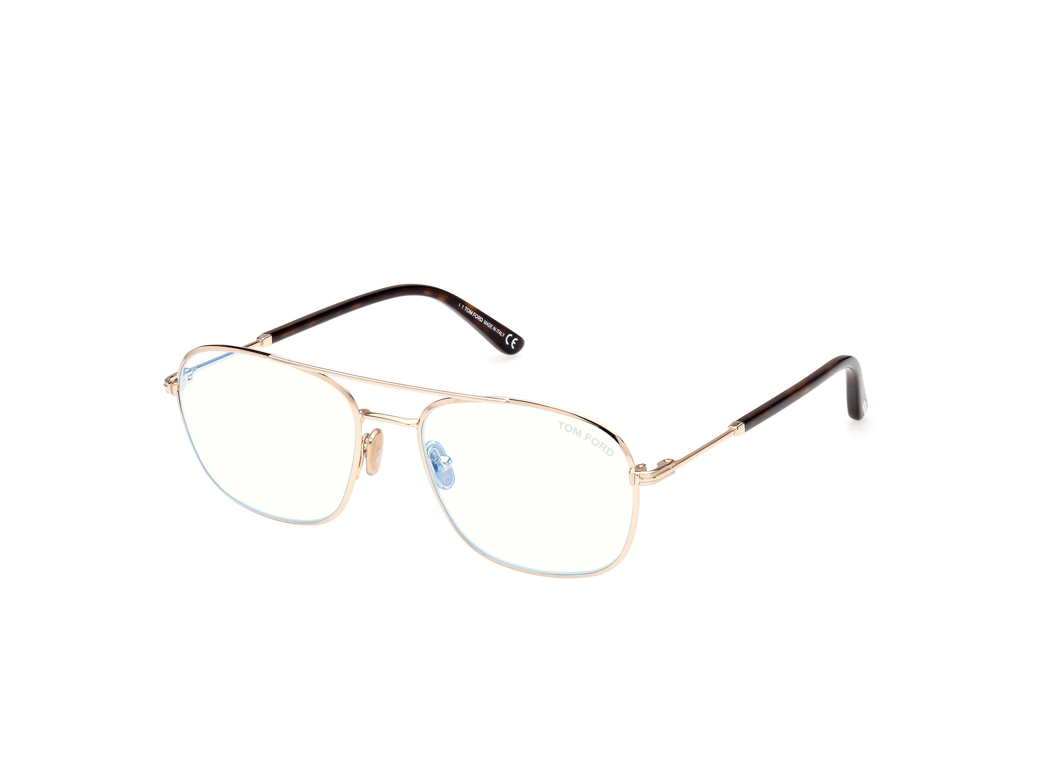 Tomford FT5830-B Frame Gold Male Full Metal — Gold frame