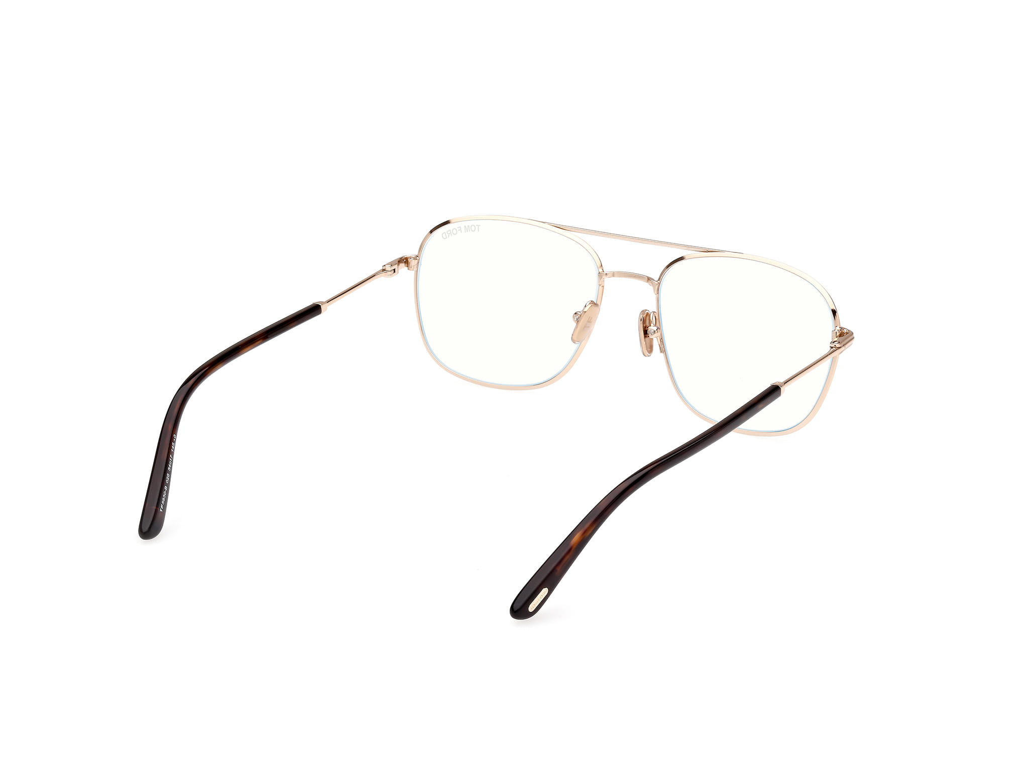 Tomford FT5830-B Frame Gold Male Full Metal Frame — Gold frame — view 5