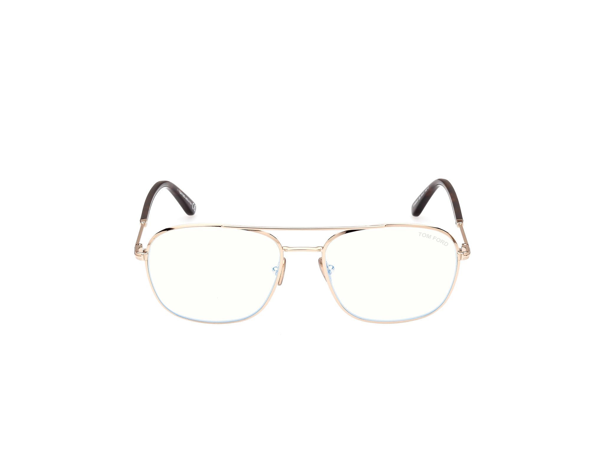 Tomford FT5830-B Frame Gold Male Full Metal Frame — Gold frame — view 8