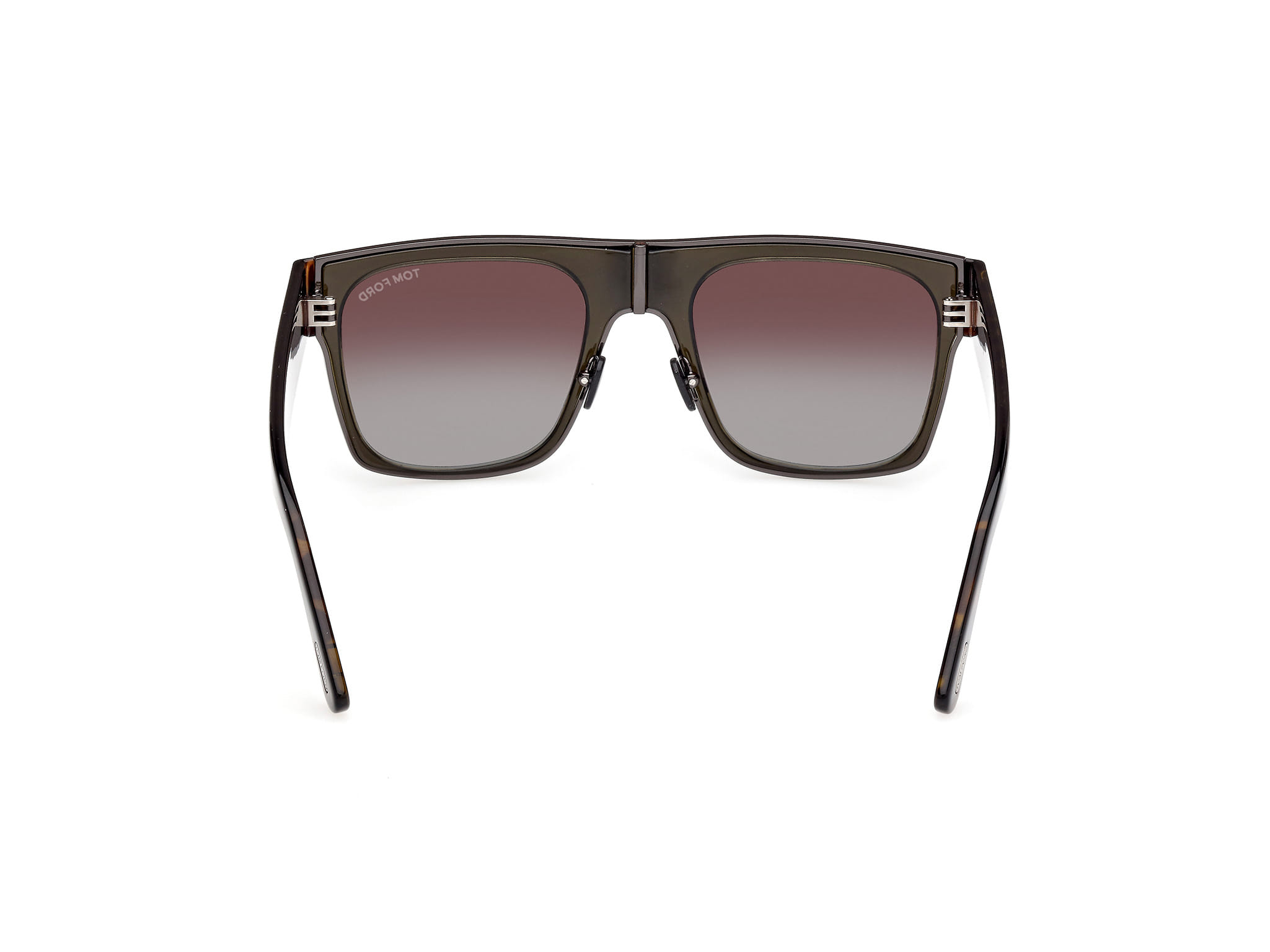 Tomford FT1073 Sunglass Olive Male Full Shell Sunglass — Olive frame — view 4