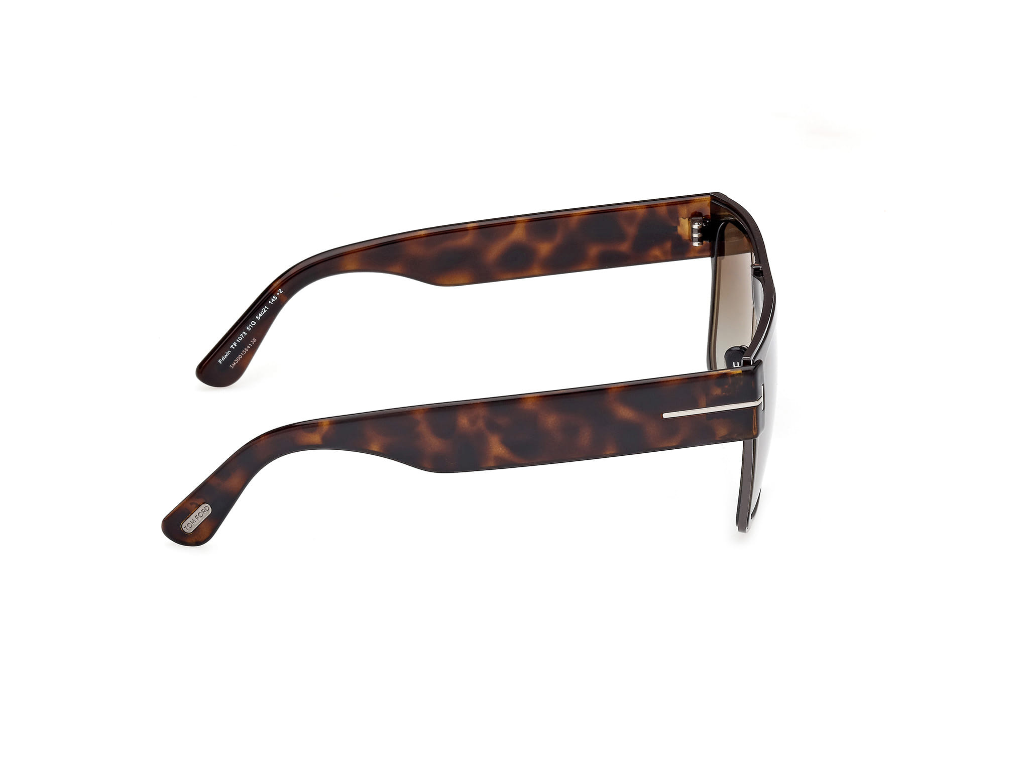 Tomford FT1073 Sunglass Olive Male Full Shell Sunglass — Olive frame — view 6