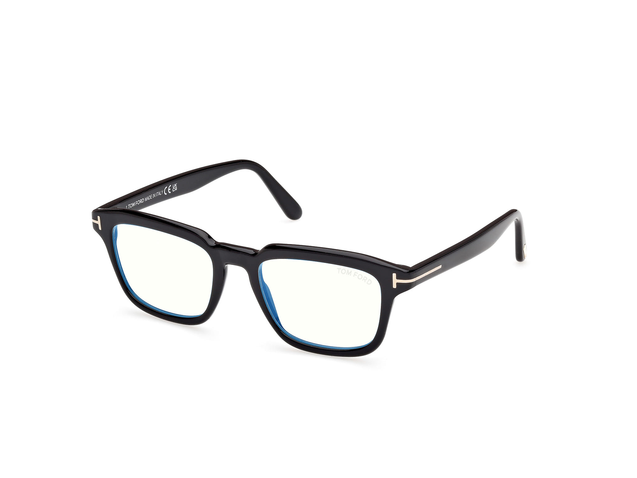 Tomford FT6032-B Frame Black Male Full Shell — Black frame