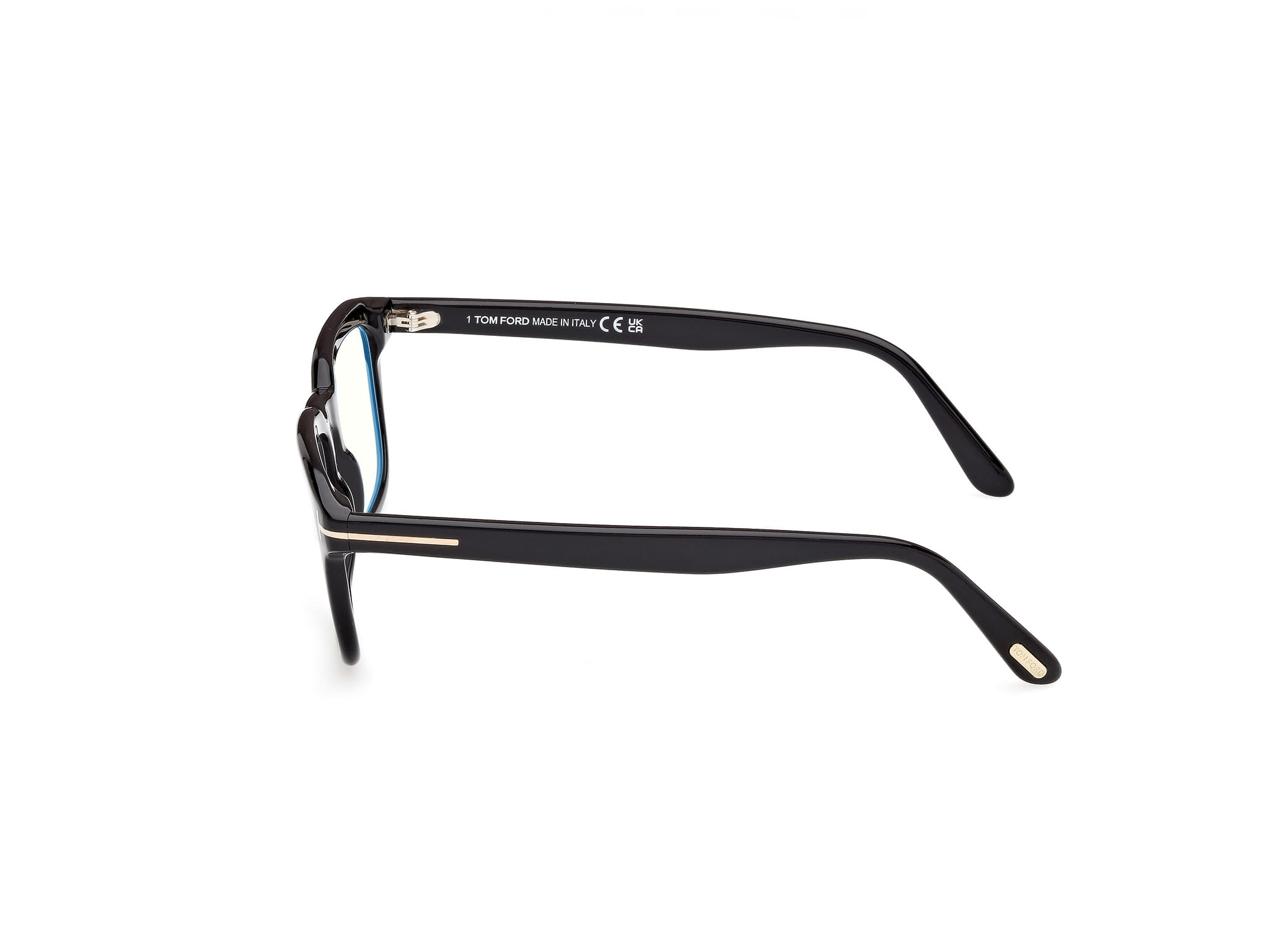 Tomford FT6032-B Frame Black Male Full Shell Frame — Black frame — view 2