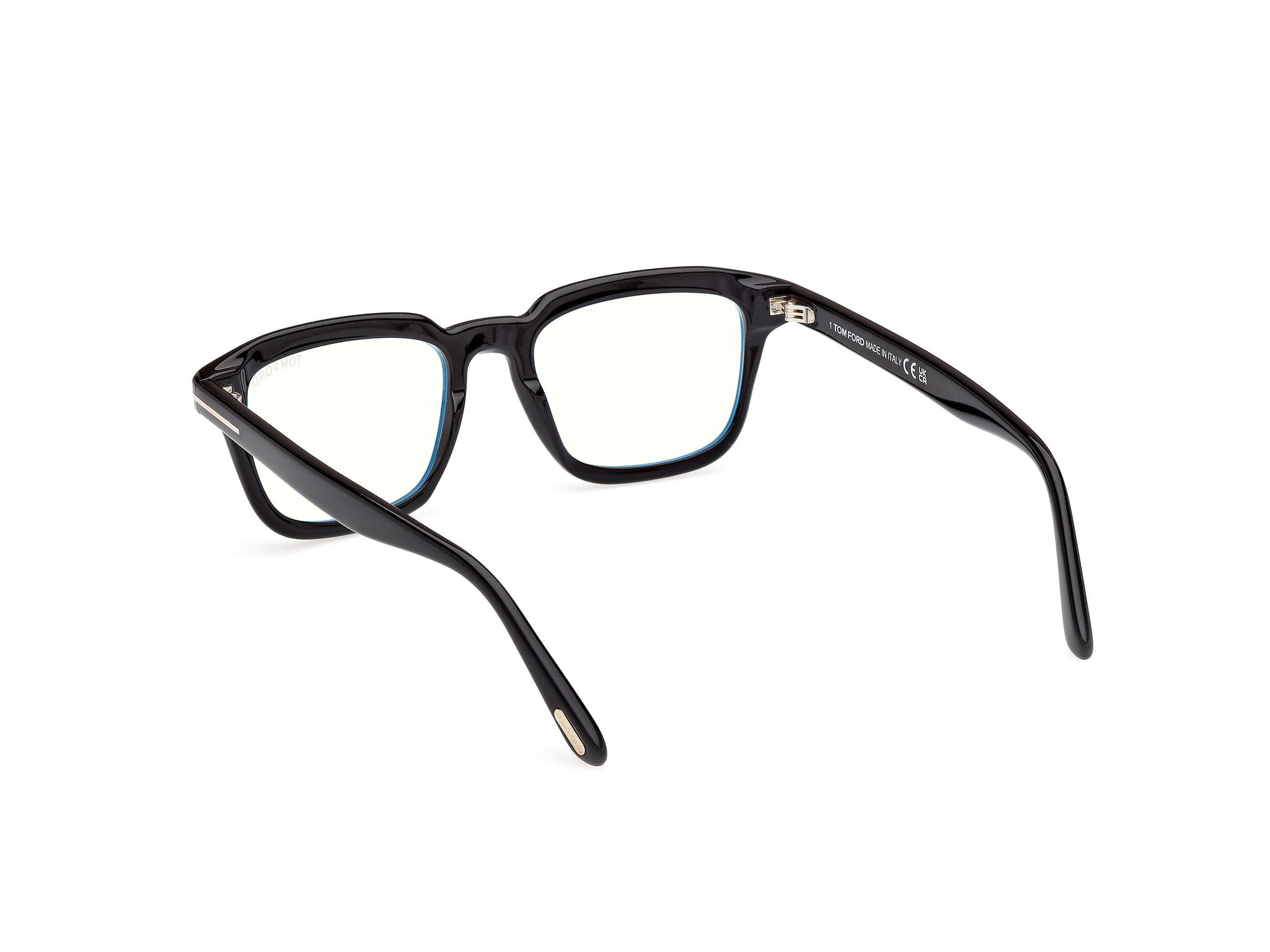 Tomford FT6032-B Frame Black Male Full Shell Frame — Black frame — view 3