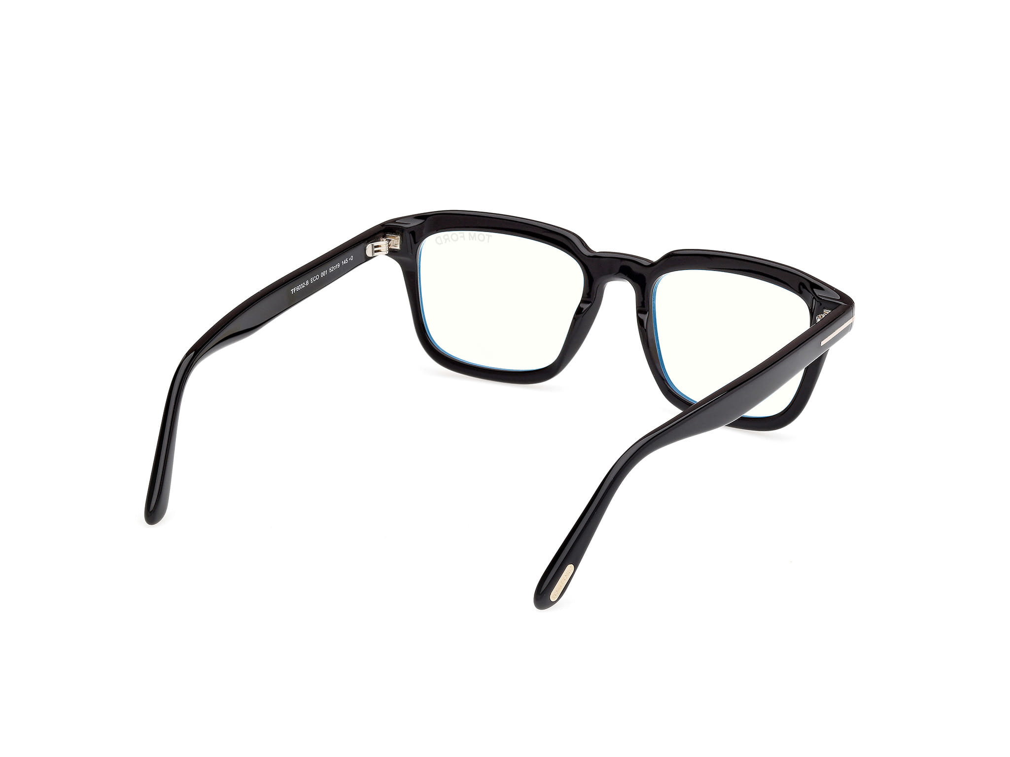Tomford FT6032-B Frame Black Male Full Shell Frame — Black frame — view 5