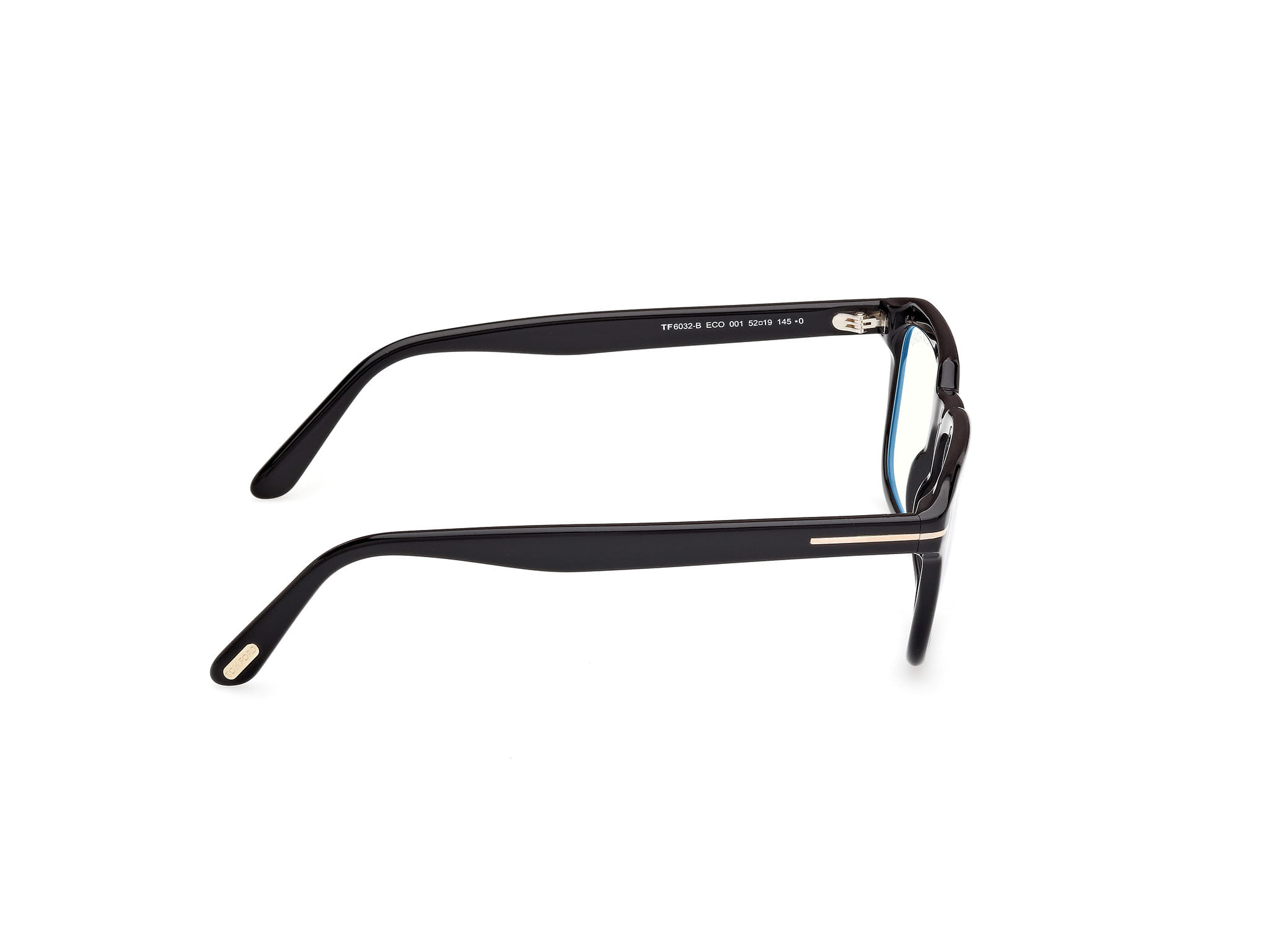 Tomford FT6032-B Frame Black Male Full Shell Frame — Black frame — view 6