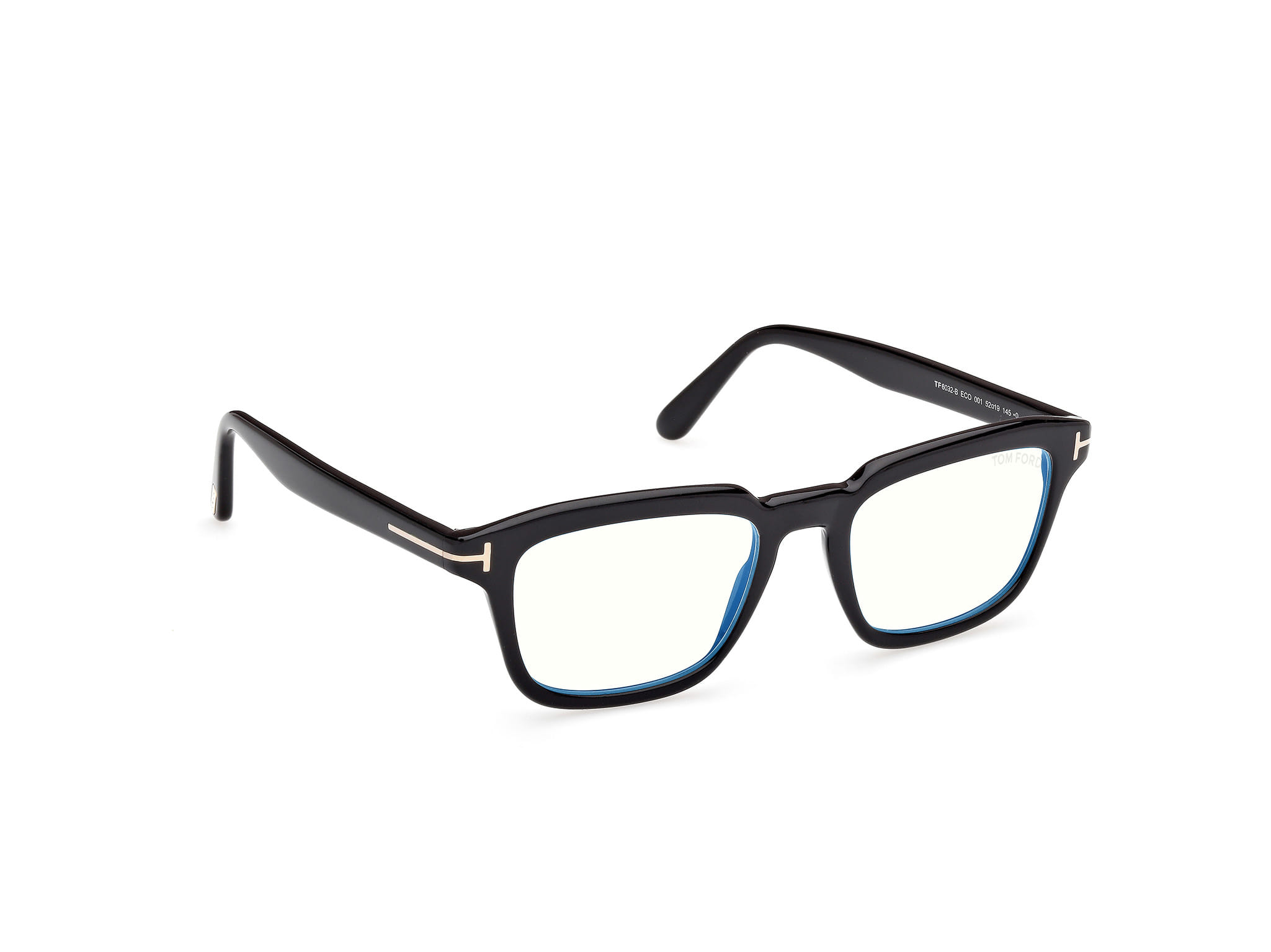 Tomford FT6032-B Frame Black Male Full Shell Frame — Black frame — view 7