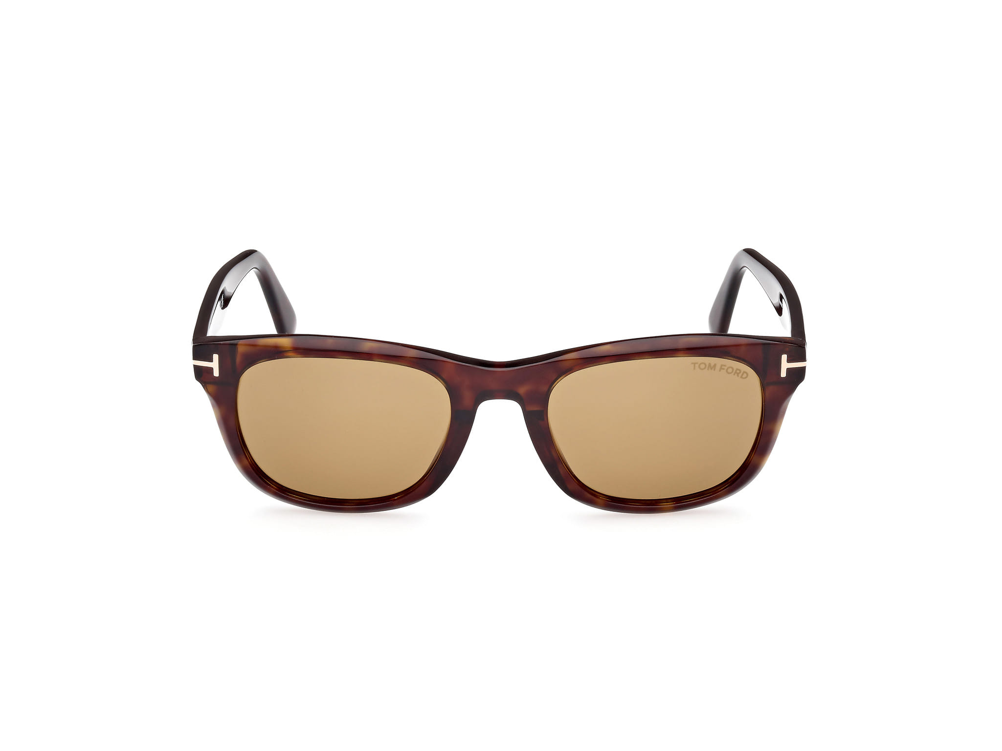 Tomford FT1076 Sunglass Tortoise Male Full Shell Sunglass — Tortoise frame — view 8