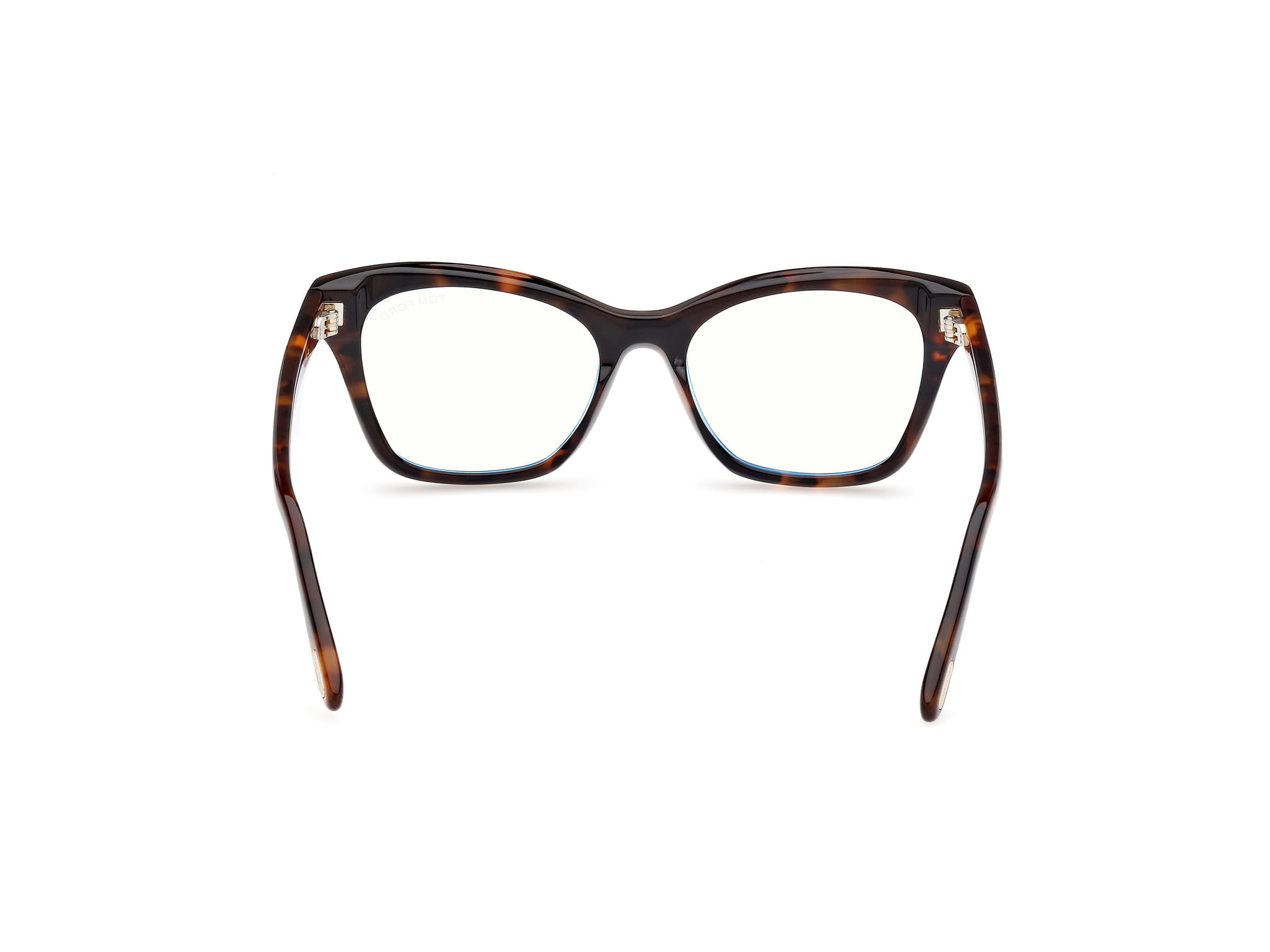 Tomford FT5909-B Frame Tortoise Female Full Shell Frame — Tortoise frame — view 4