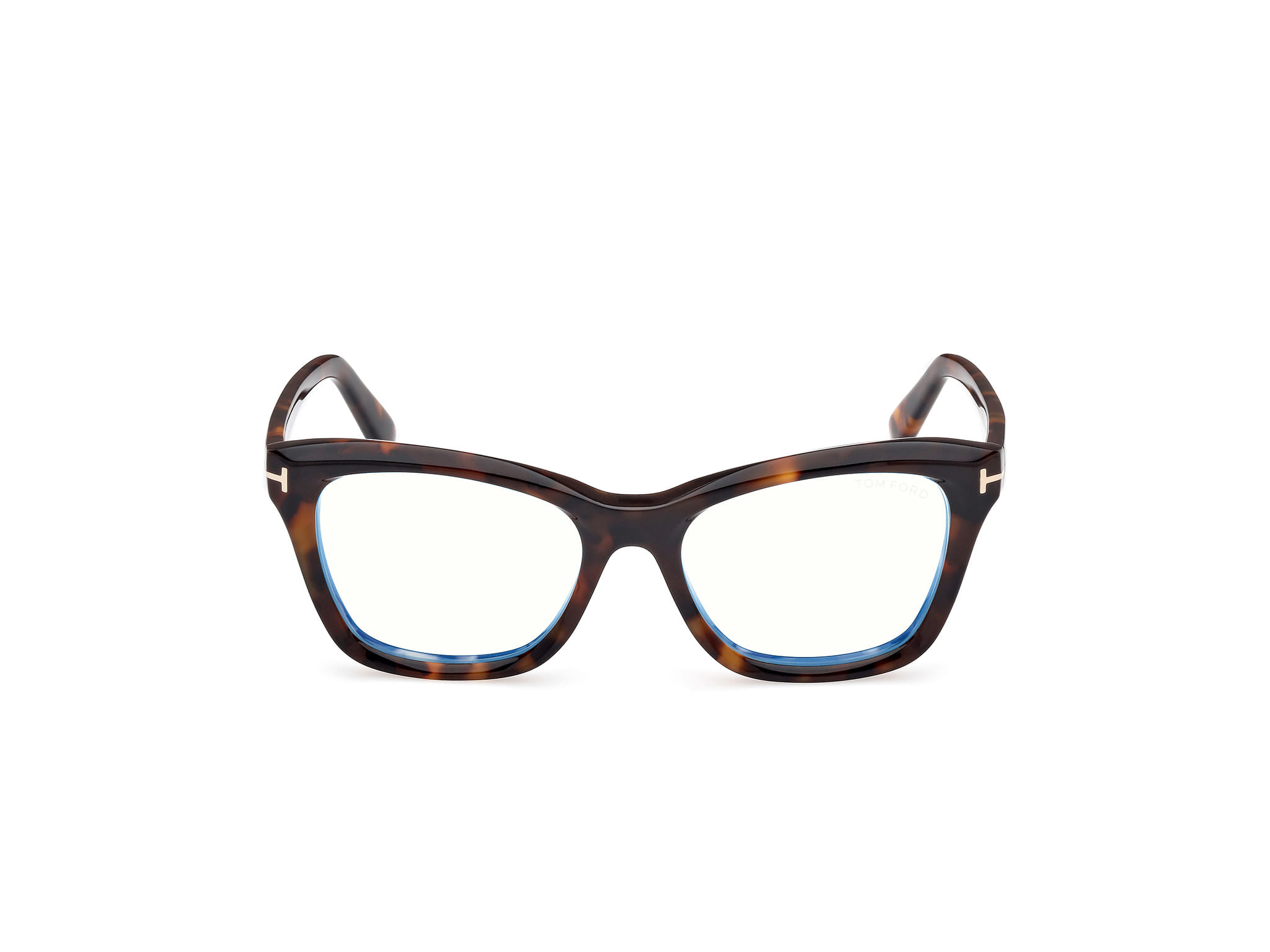 Tomford FT5909-B Frame Tortoise Female Full Shell Frame — Tortoise frame — view 8