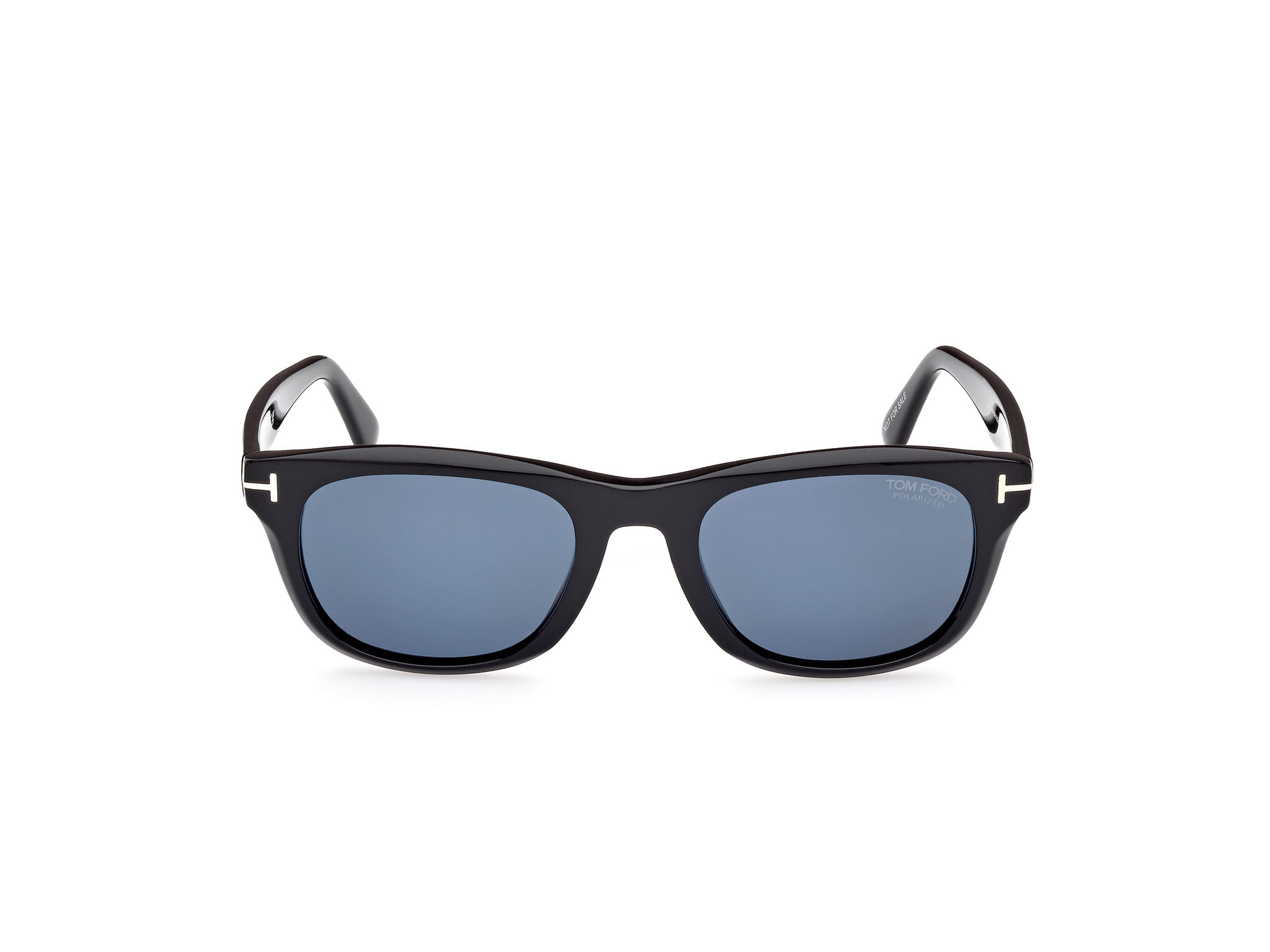 Tomford FT1076 Sunglass Black Male Full Shell Sunglass — Black frame — view 8