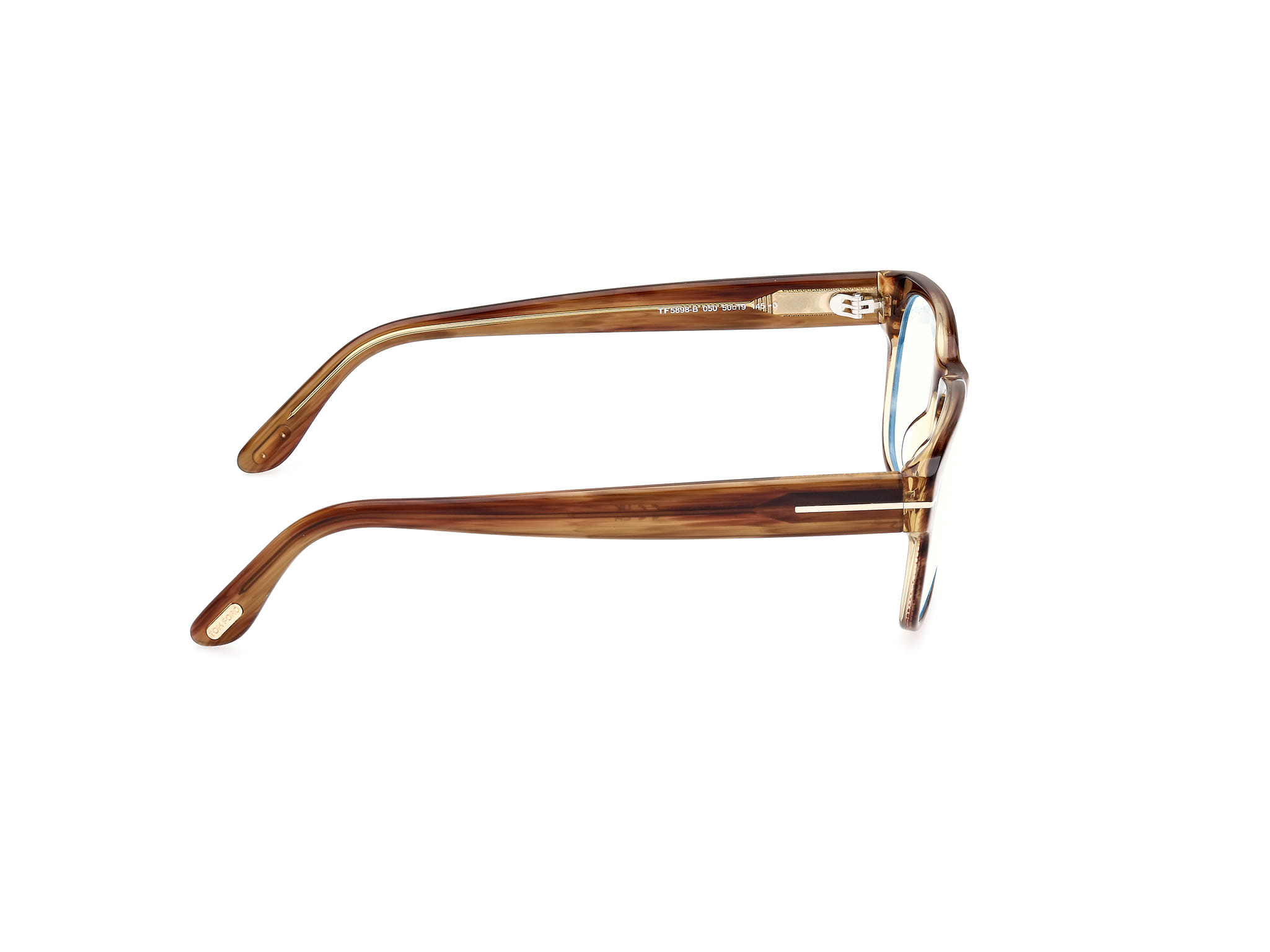 Tomford FT5898-B Frame Tortoise Male Full Shell Frame — Tortoise frame — view 6