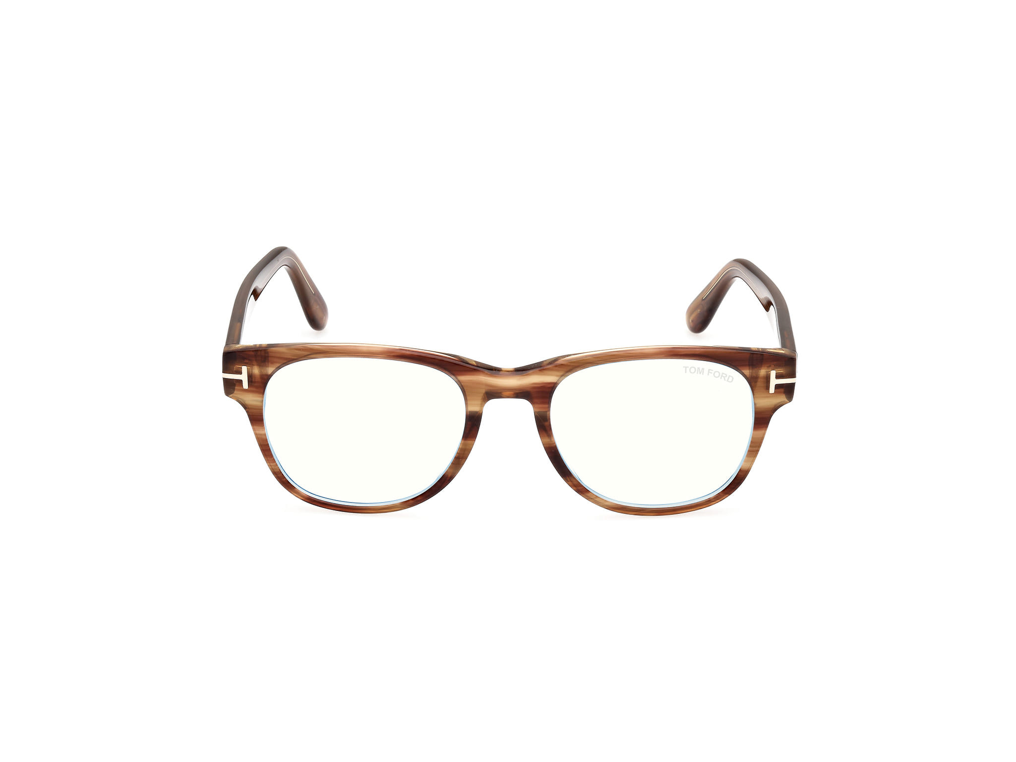 Tomford FT5898-B Frame Tortoise Male Full Shell Frame — Tortoise frame — view 8