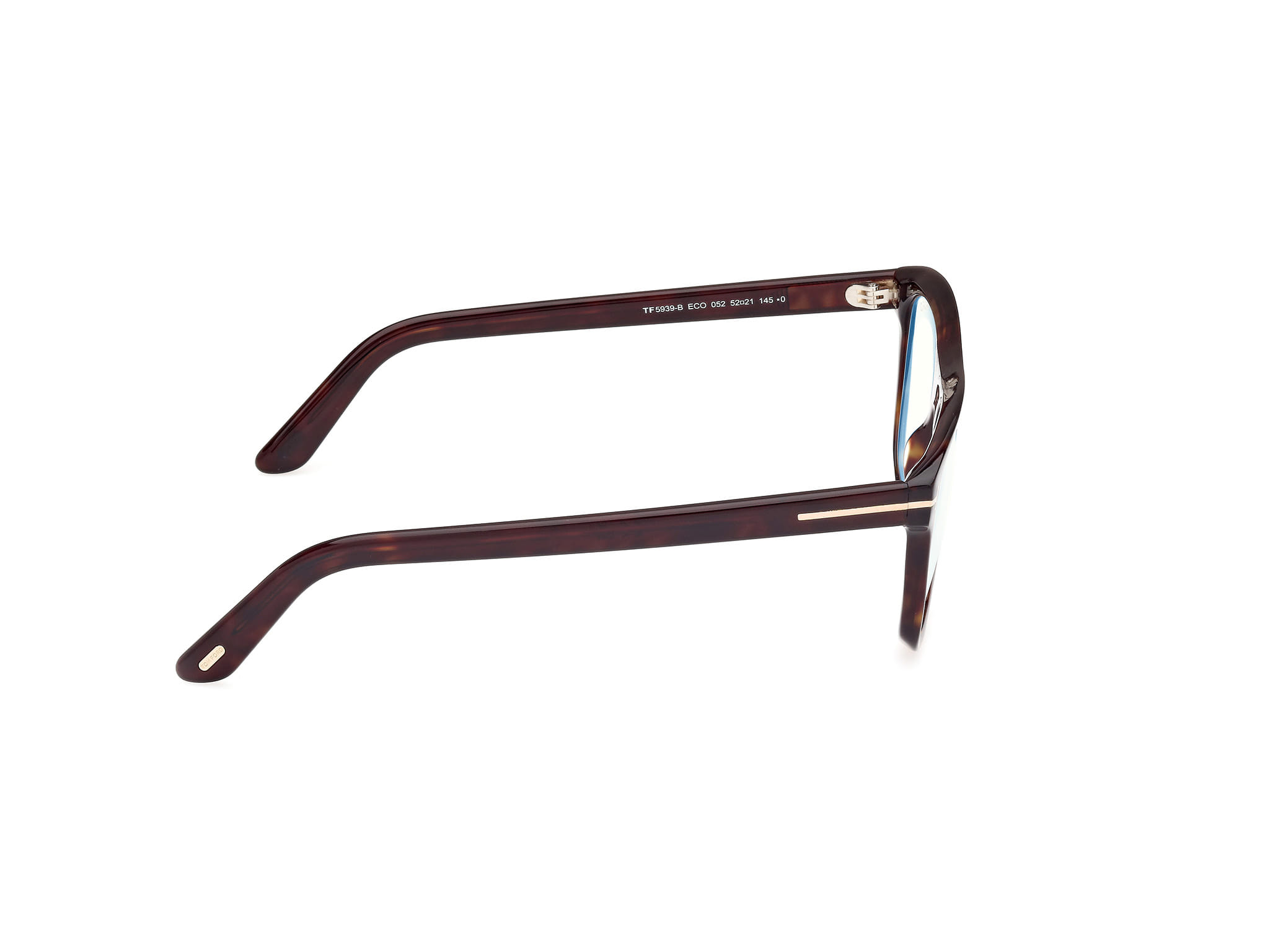 Tomford FT5939-B Frame Tortoise Male Full Shell Frame — Tortoise frame — view 6