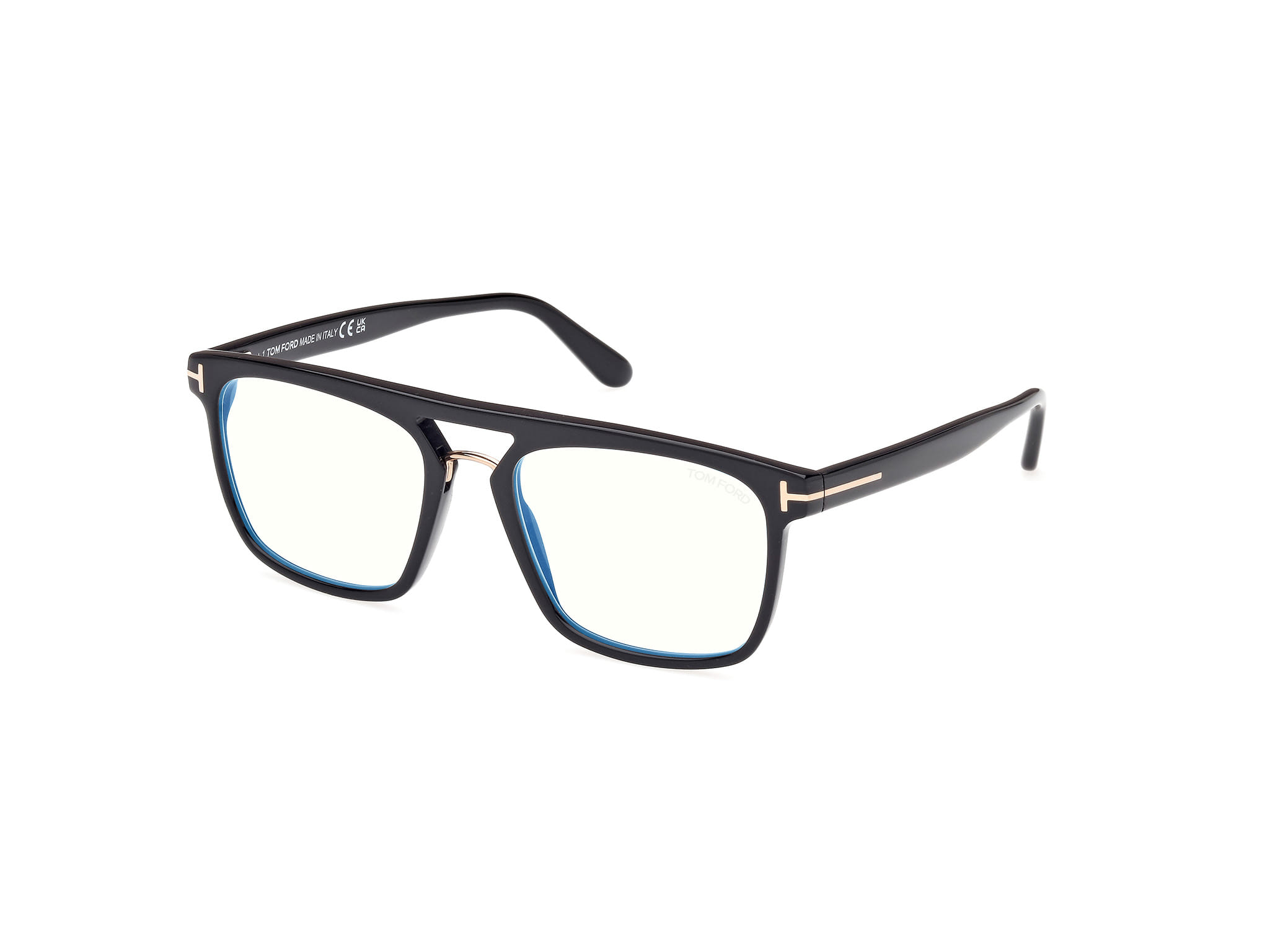 Tomford FT 5942-B Frame Black Male Full Shell — Black frame