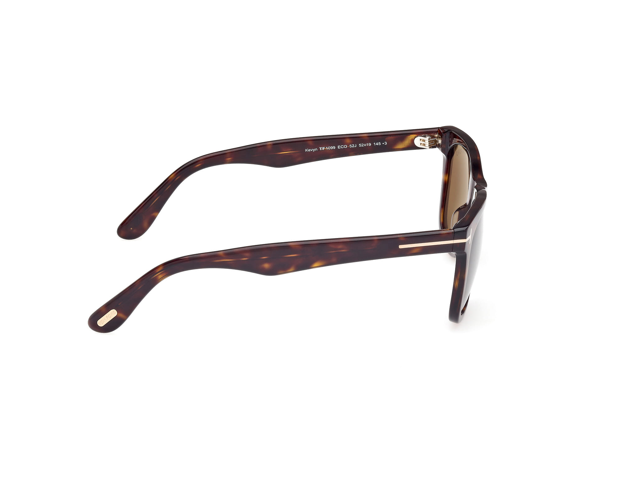 Tomford FT1099 Sunglass Havana Male Full Shell Sunglass — Havana frame