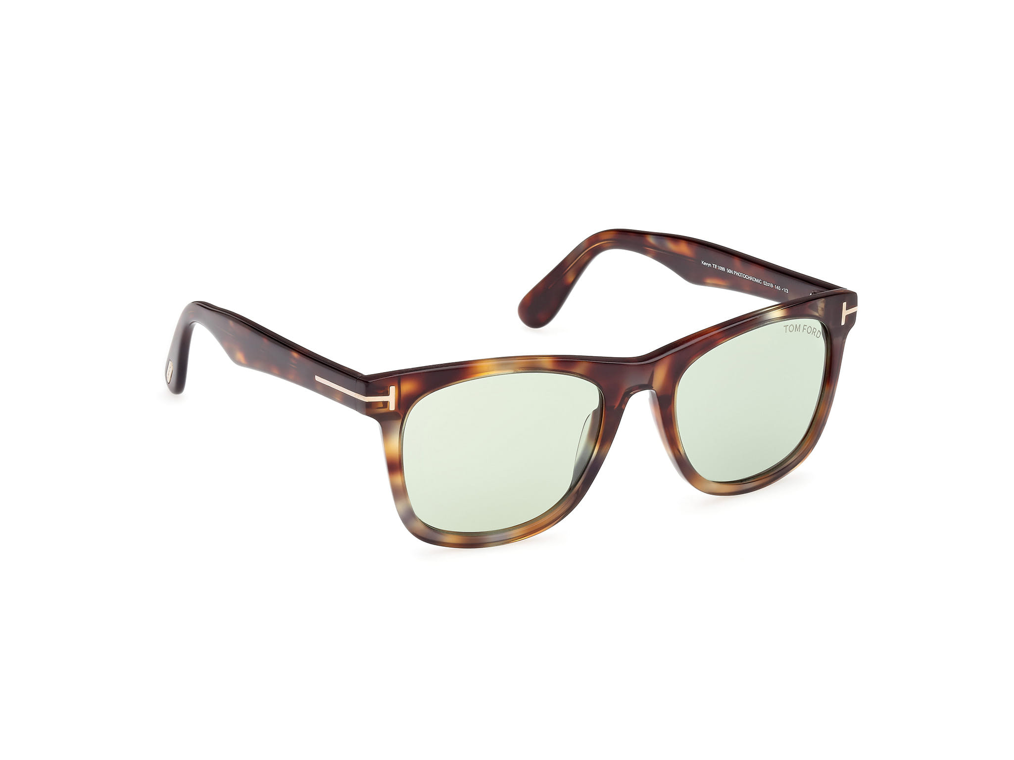 Tomford FT1099 Sunglass Havana Male Full Shell Sunglass — Havana frame — view 7
