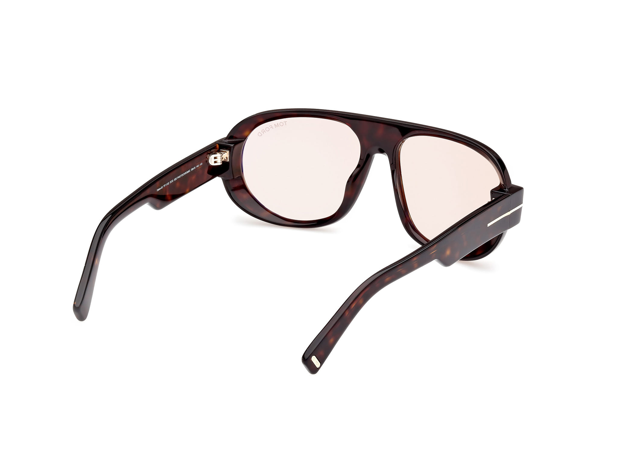 Tomford TF1102 Sunglass Havana Male Full Shell Sunglass — Havana frame — view 5
