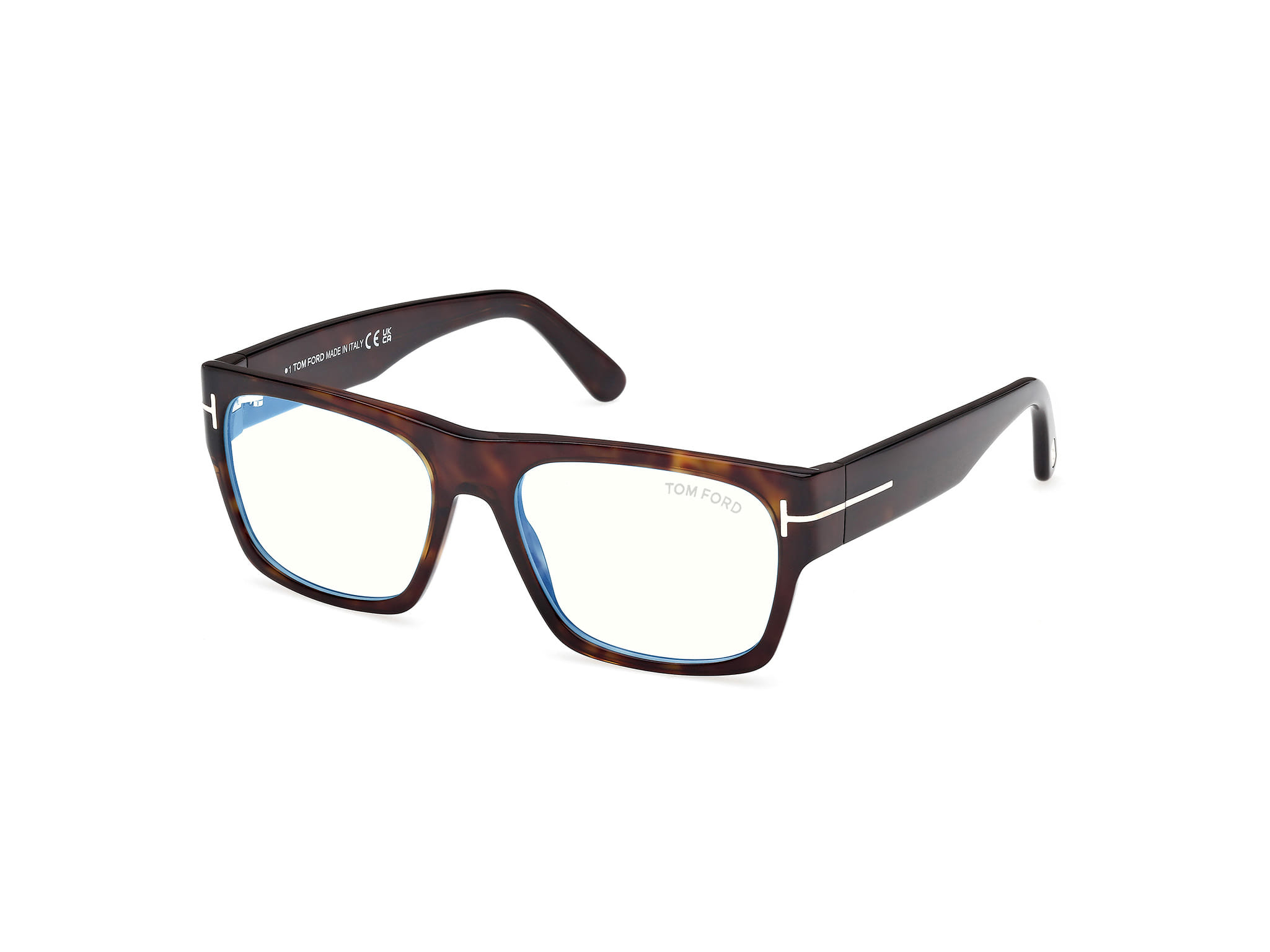 Tomford FT6035-B Frame Havana Male Full Shell — Havana frame