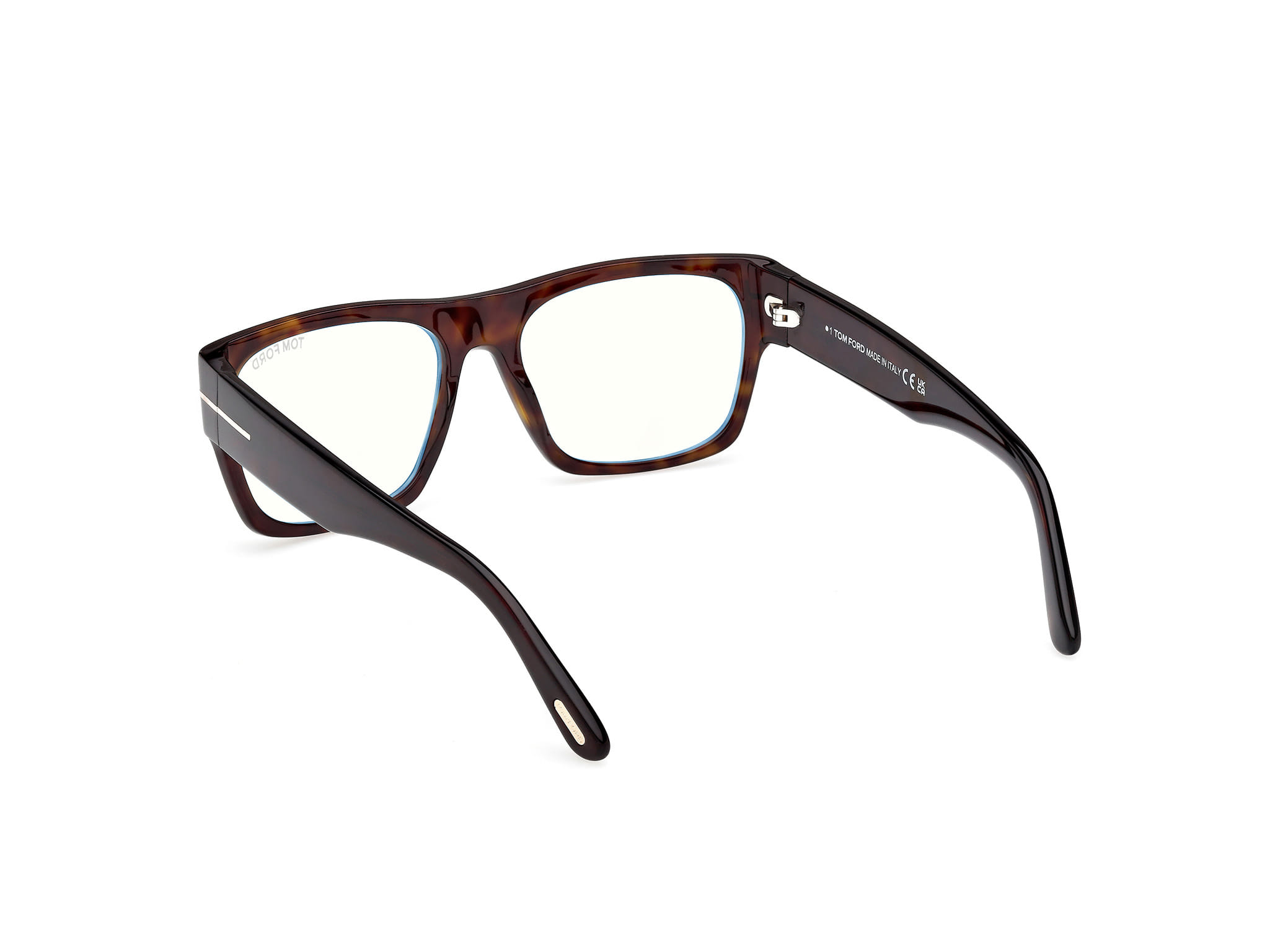 Tomford FT6035-B Frame Havana Male Full Shell Frame — Havana frame — view 3