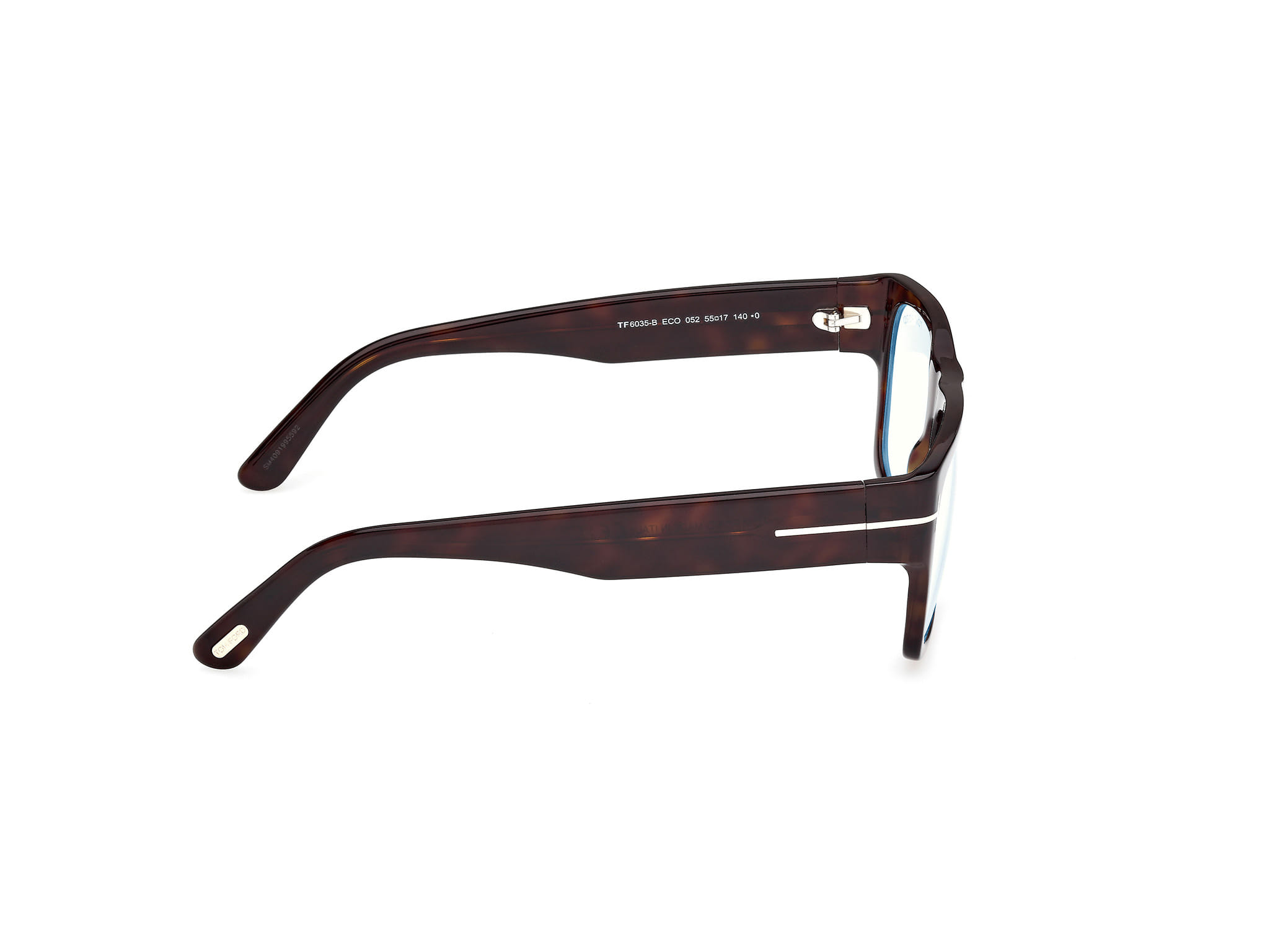 Tomford FT6035-B Frame Havana Male Full Shell Frame — Havana frame — view 6