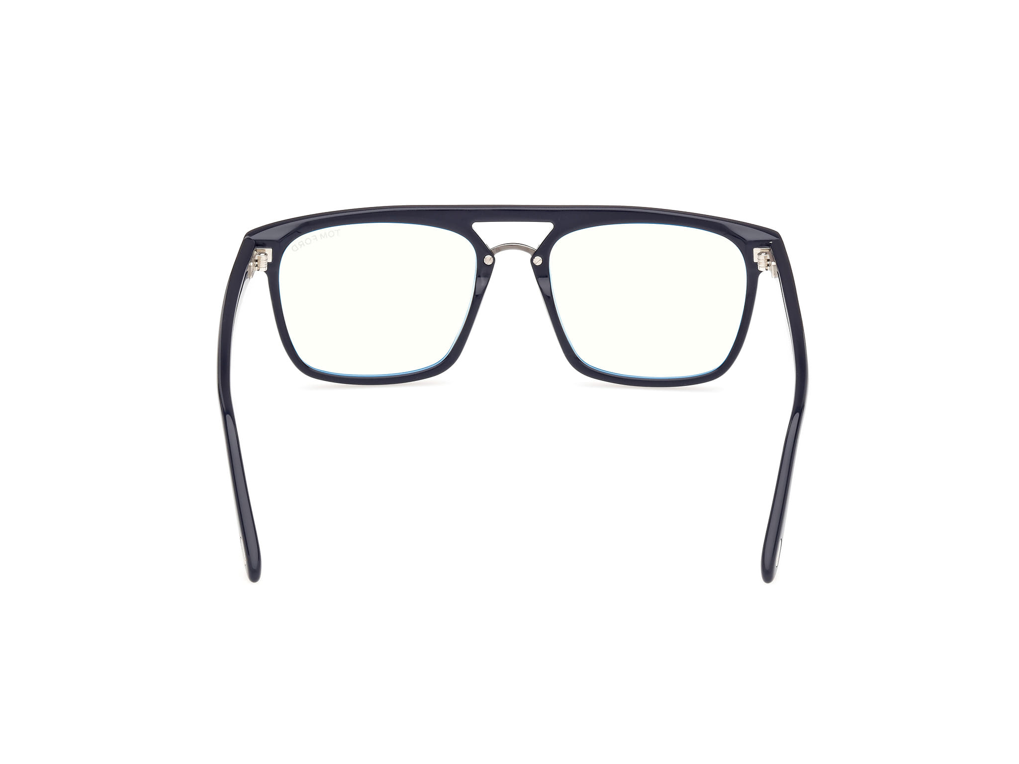Tomford FT5942-B Frame Blue Male Full Shell Frame — Blue frame — view 4