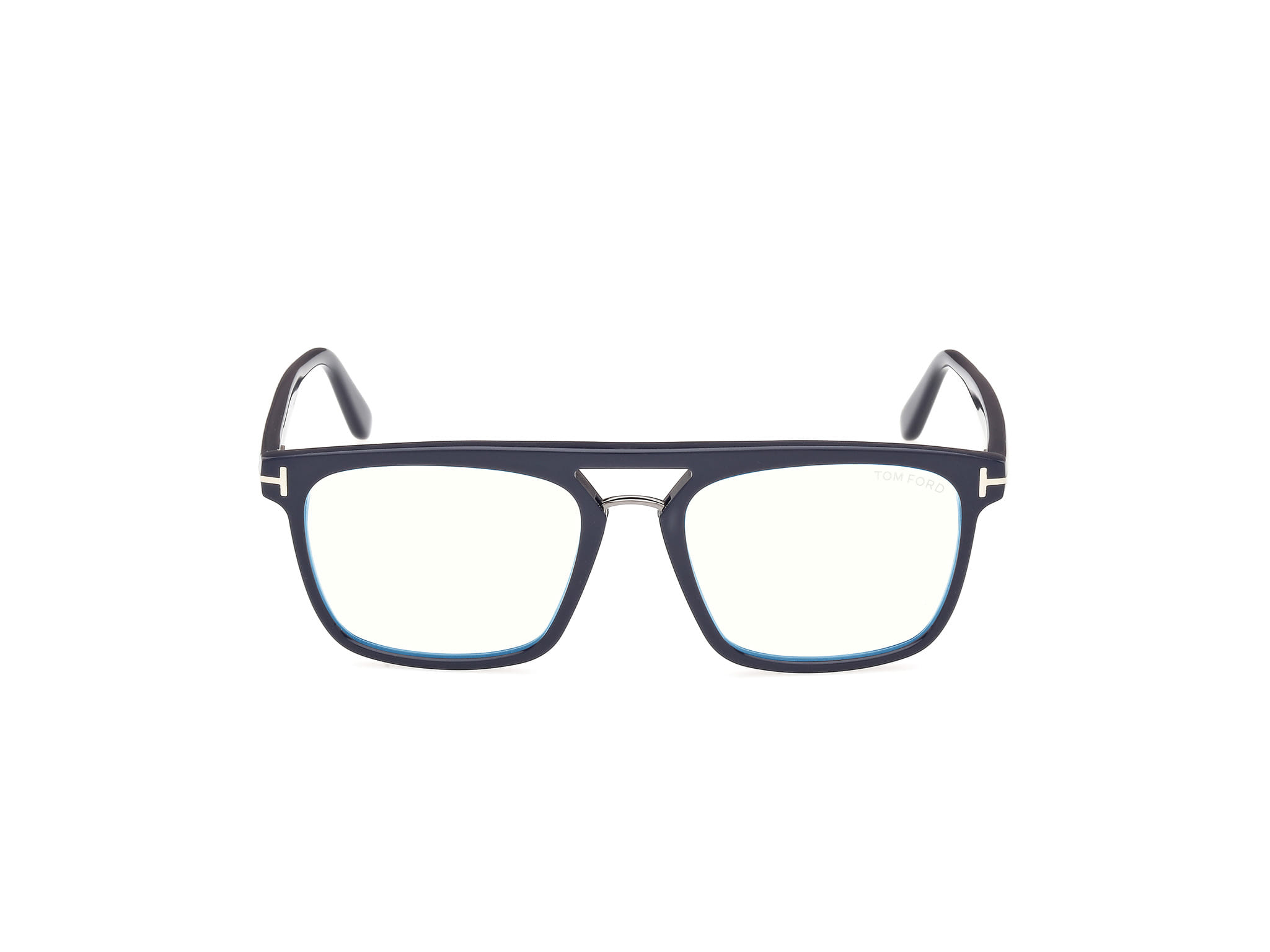 Tomford FT5942-B Frame Blue Male Full Shell Frame — Blue frame — view 8