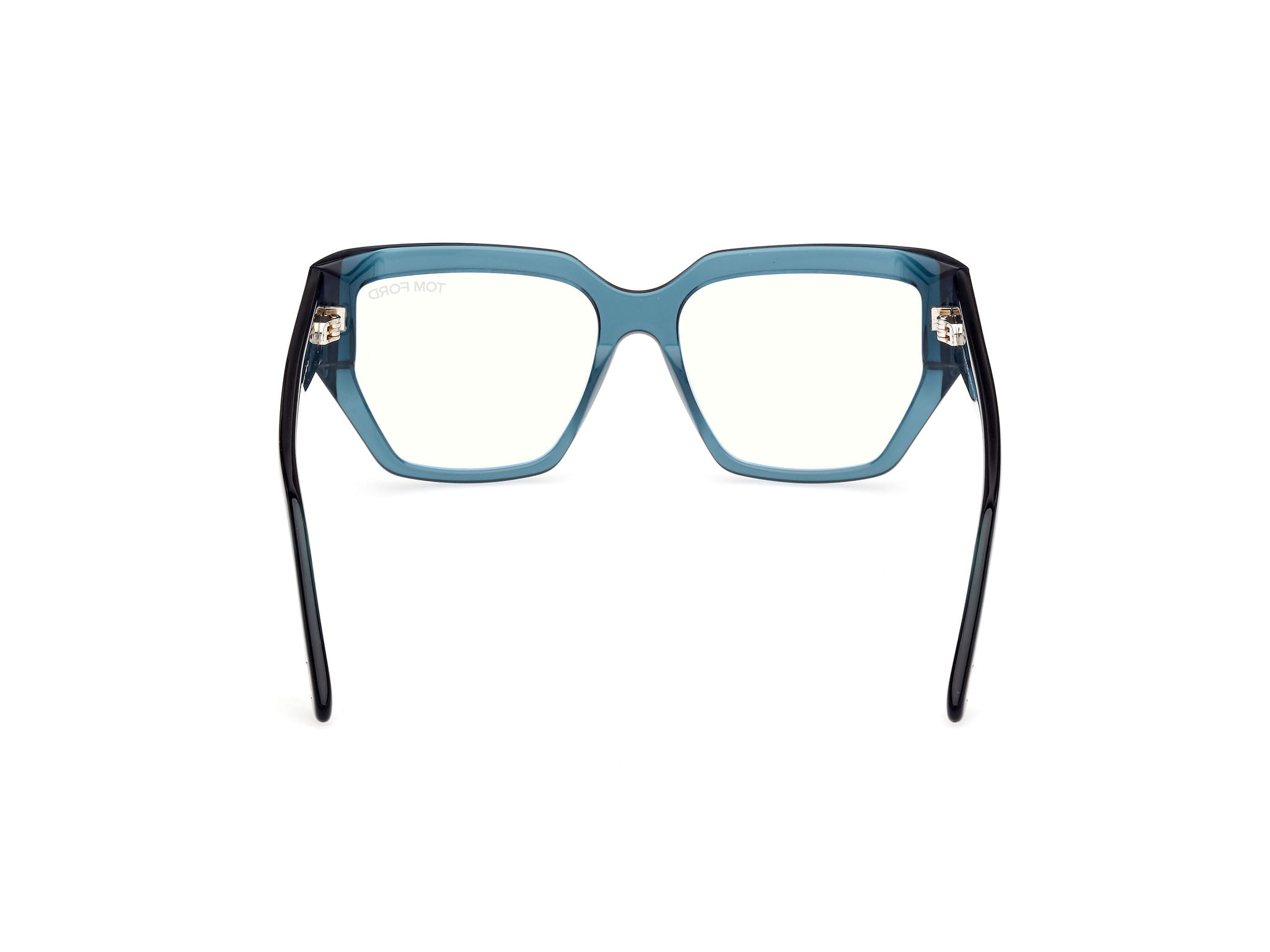 Tomford FT5951-B Frame Blue Male Full Shell Frame — Blue frame — view 4