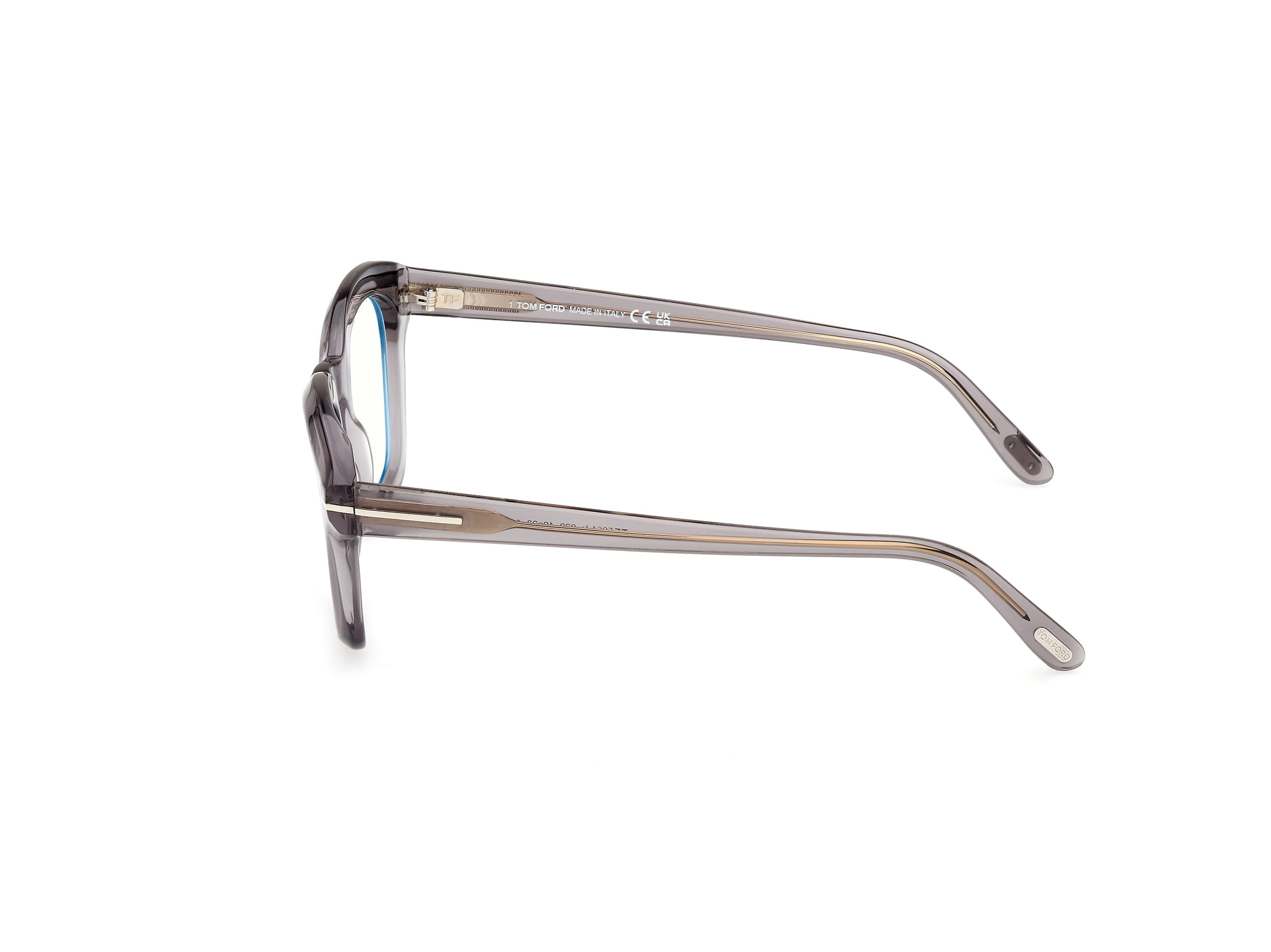 Tomford FT5961-B Frame Grey Female Full Shell Frame — Grey frame — view 2