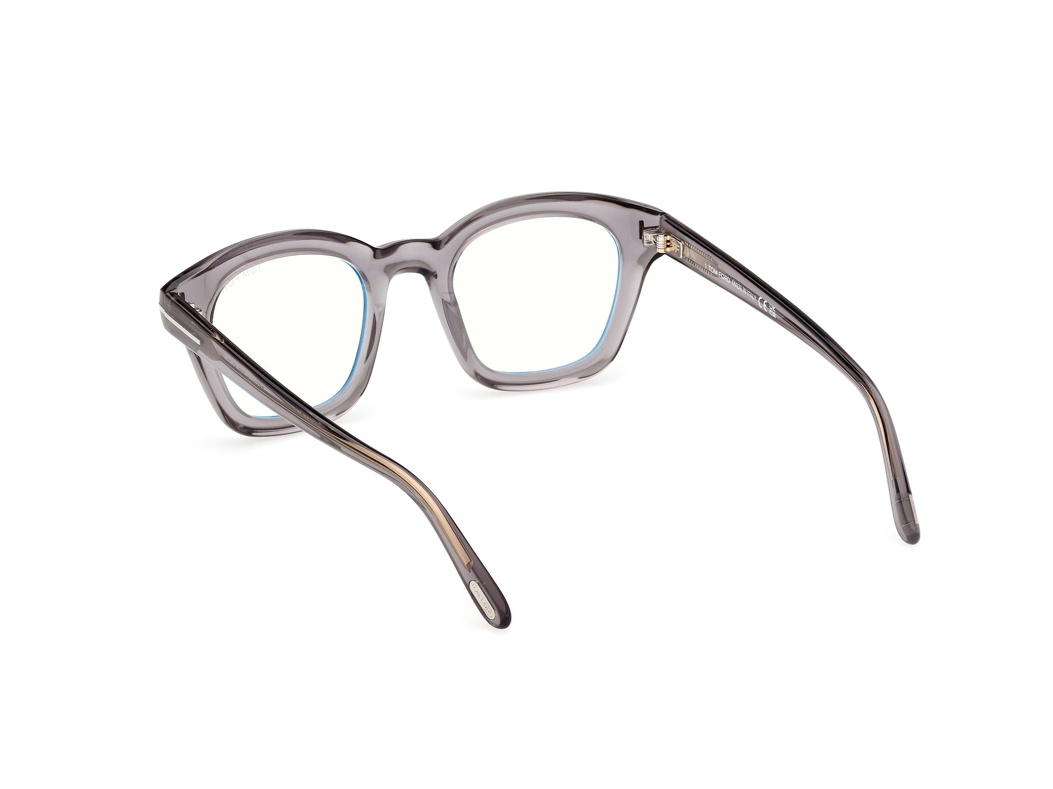 Tomford FT5961-B Frame Grey Female Full Shell Frame — Grey frame — view 3