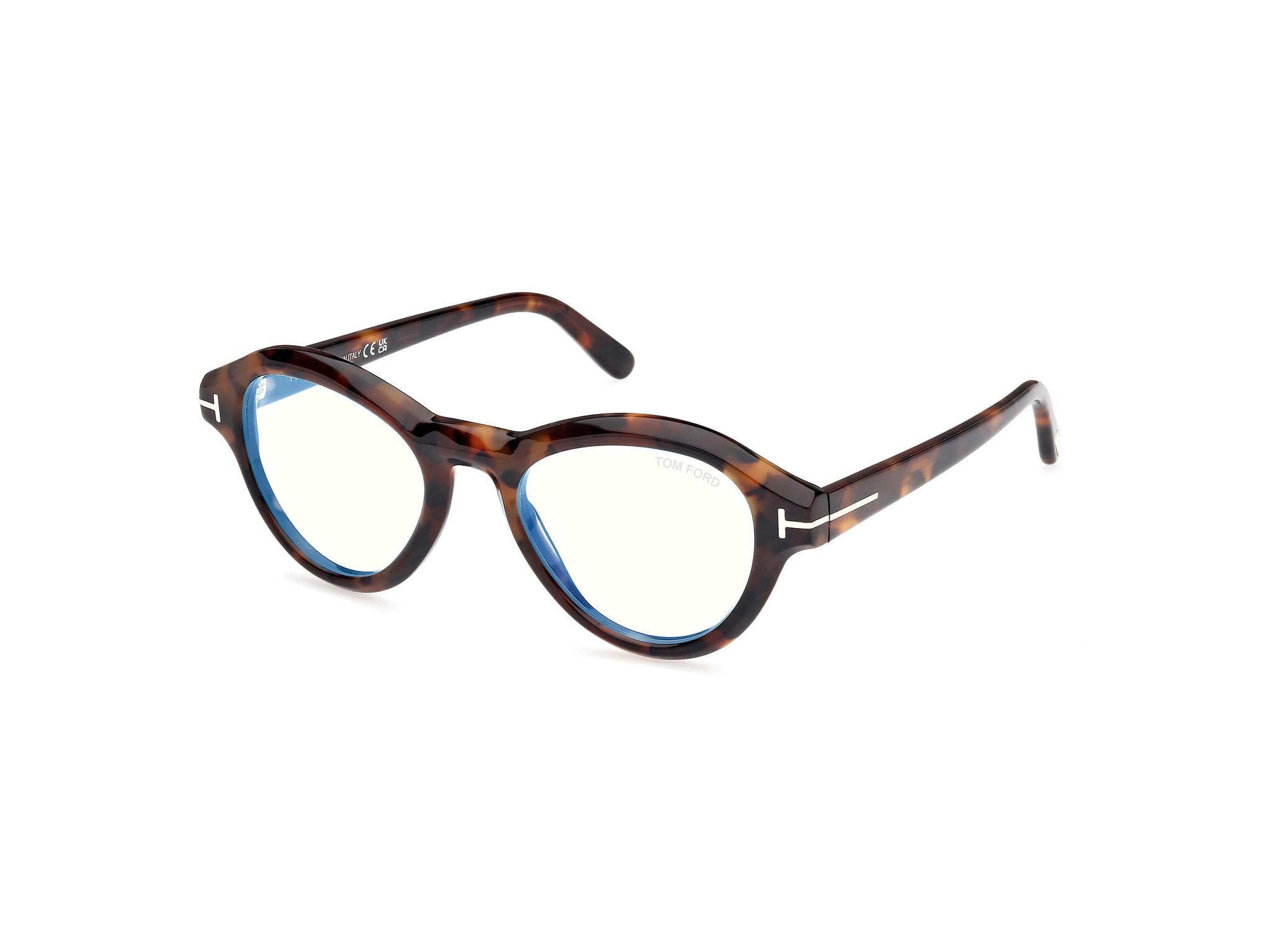 Tomford FT5962-B Frame Havana Female Full Shell — Havana frame