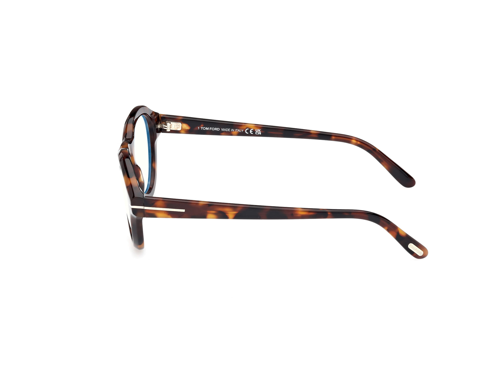 Tomford FT5962-B Frame Havana Female Full Shell Frame — Havana frame — view 2