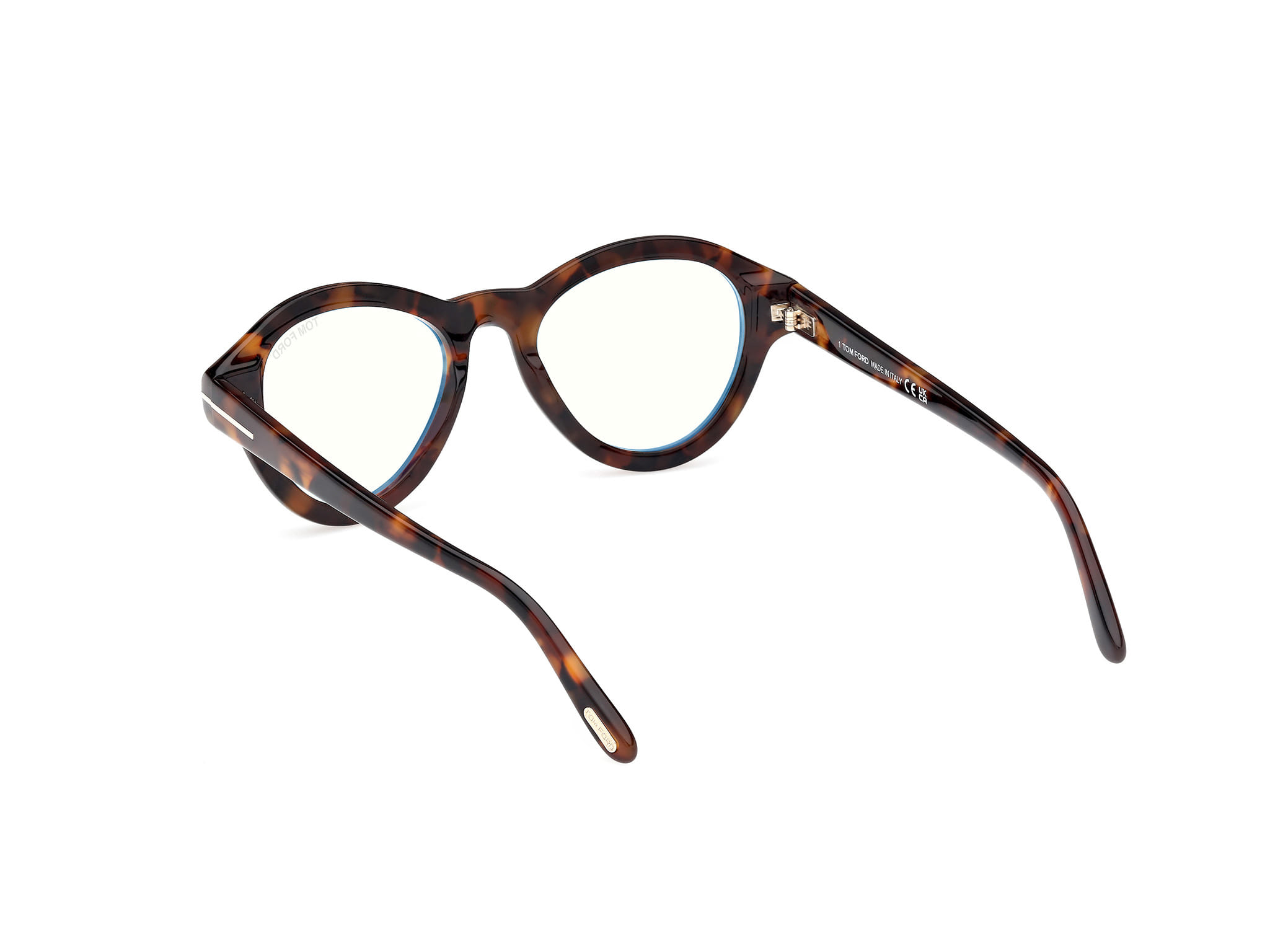 Tomford FT5962-B Frame Havana Female Full Shell Frame — Havana frame — view 3
