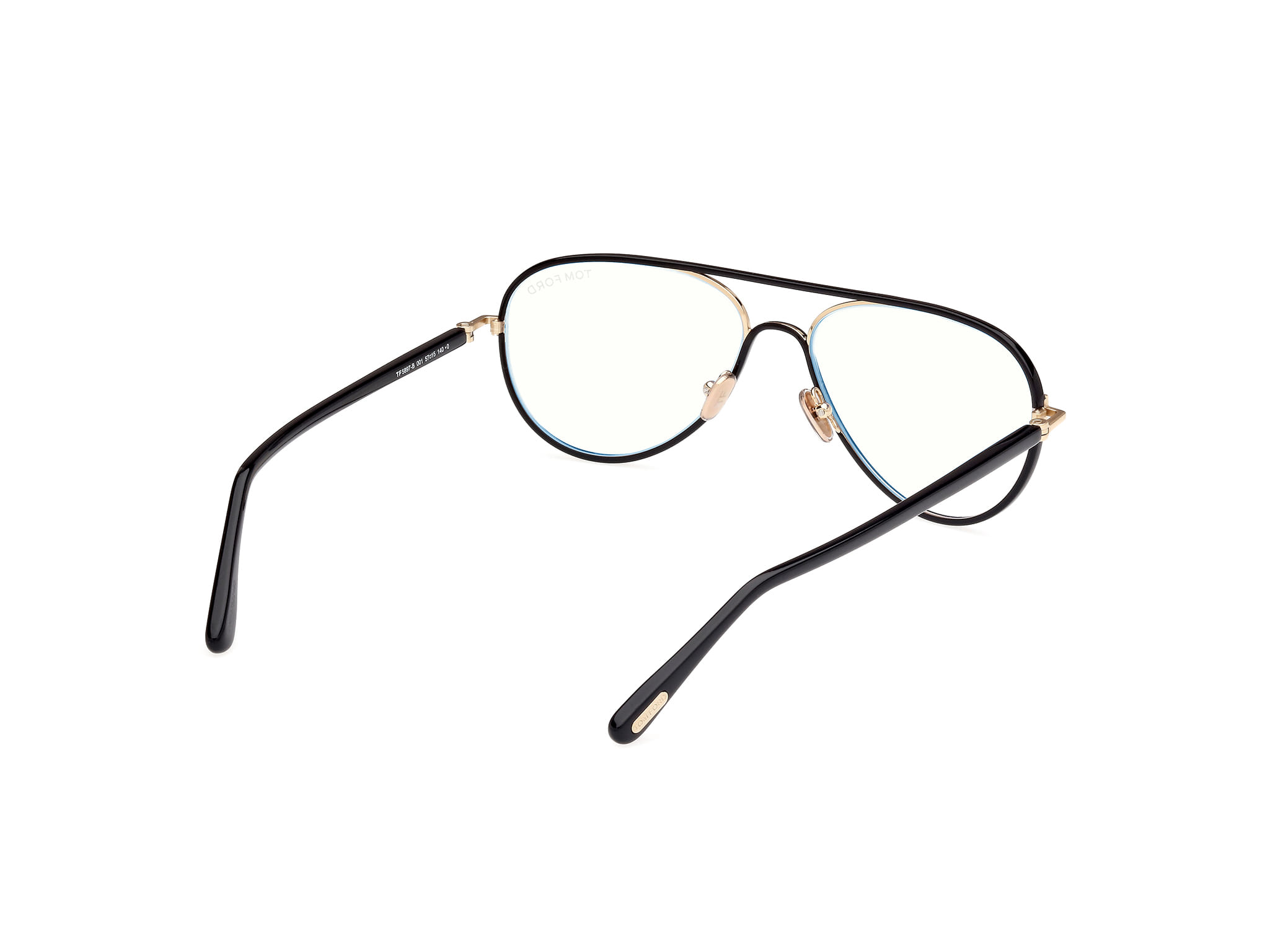Tomford FT5897-B Frame Black Male Full Shell Frame — view 5