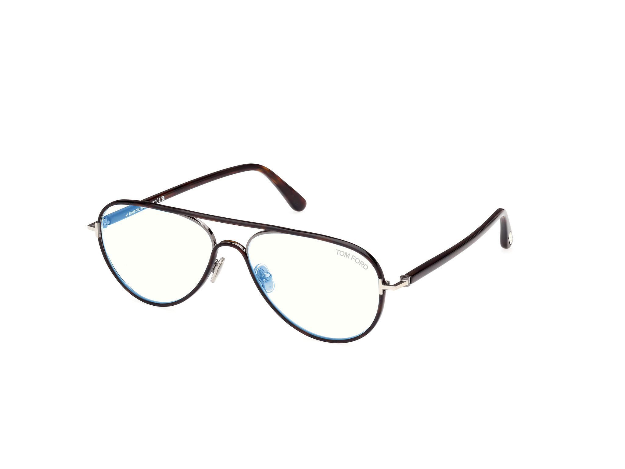 Tomford FT5897-B Frame Havana Male Full Shell — Havana frame
